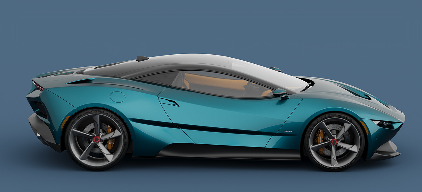 vehicle，automobile，3D modeling，Manta Ray Manta 2023，