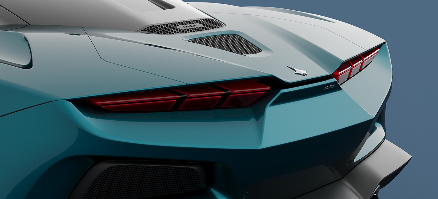 vehicle，automobile，3D modeling，Manta Ray Manta 2023，