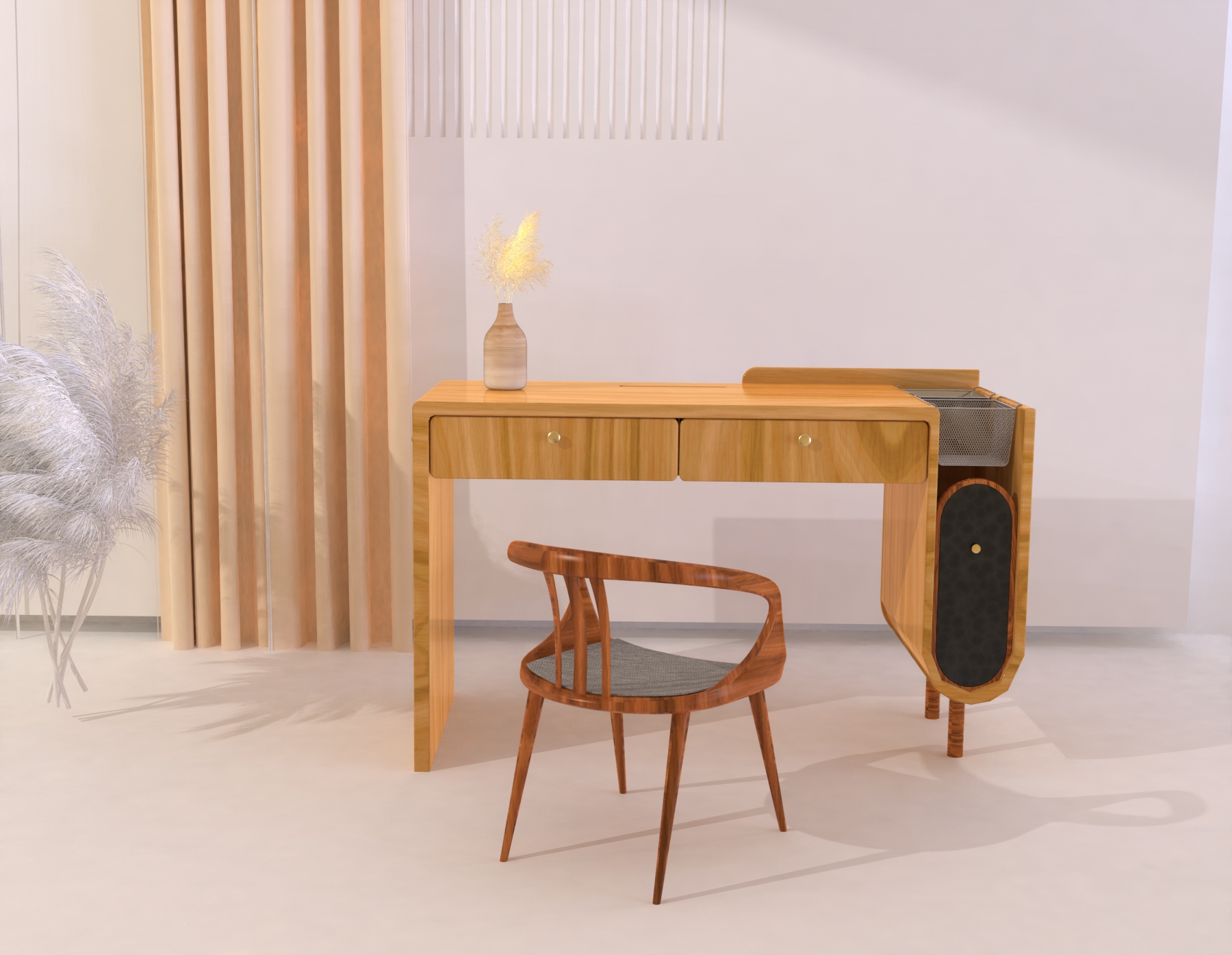 Furniture, solid wood home, solid wood，