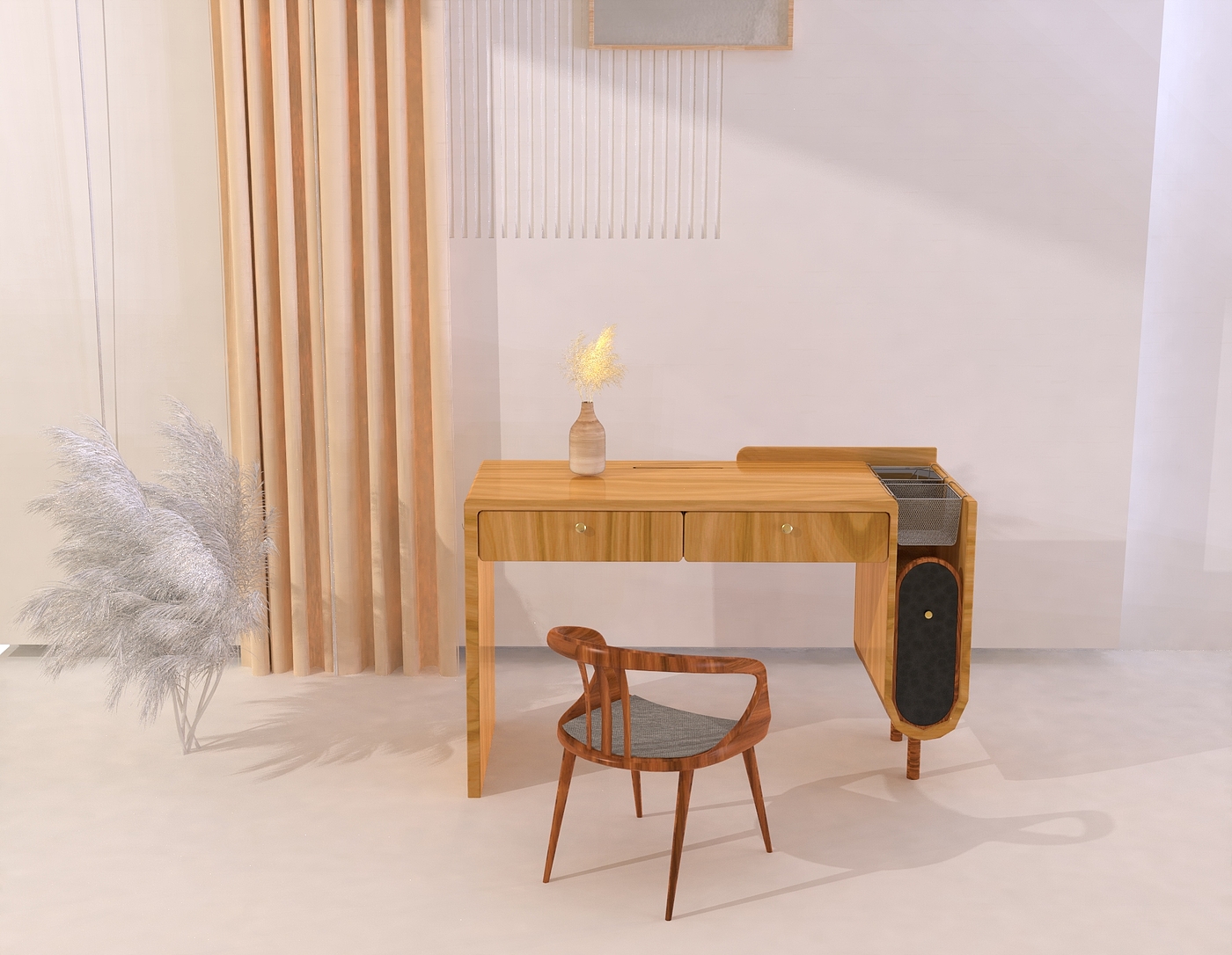 Furniture, solid wood home, solid wood，
