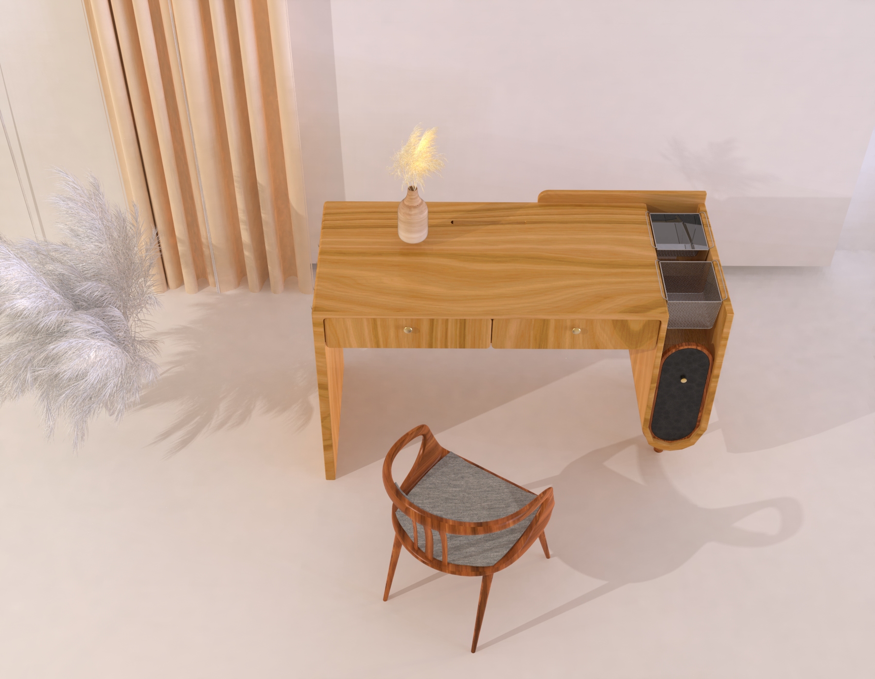 Furniture, solid wood home, solid wood，