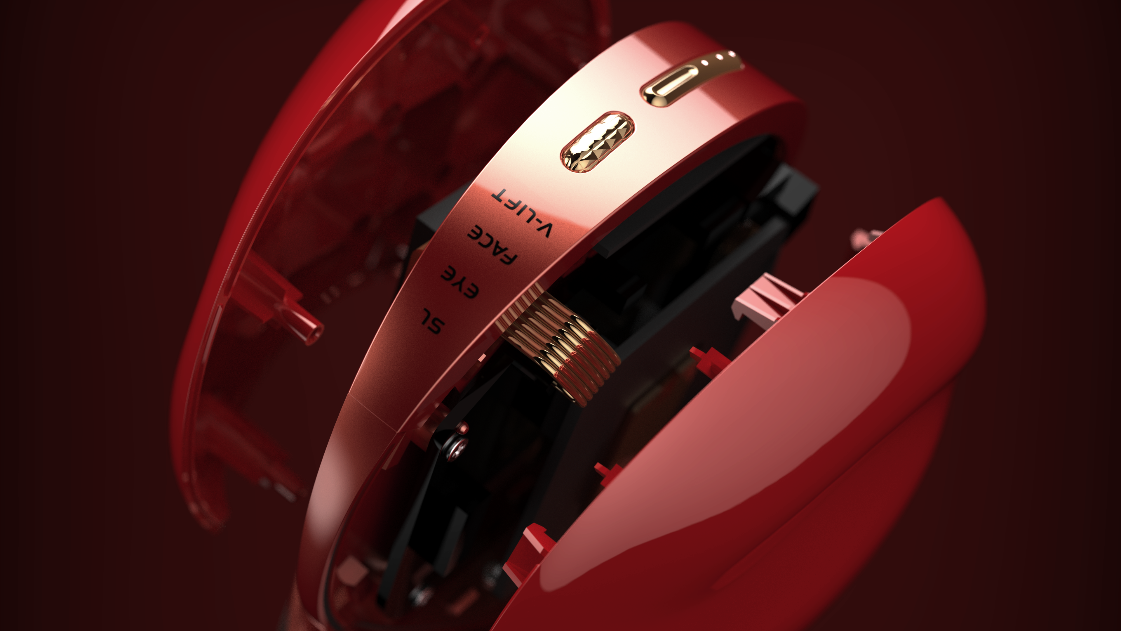 cosmetic instrument，female sex，curved surface，product design，industrial design，Product photography，cosmetology，nursing，