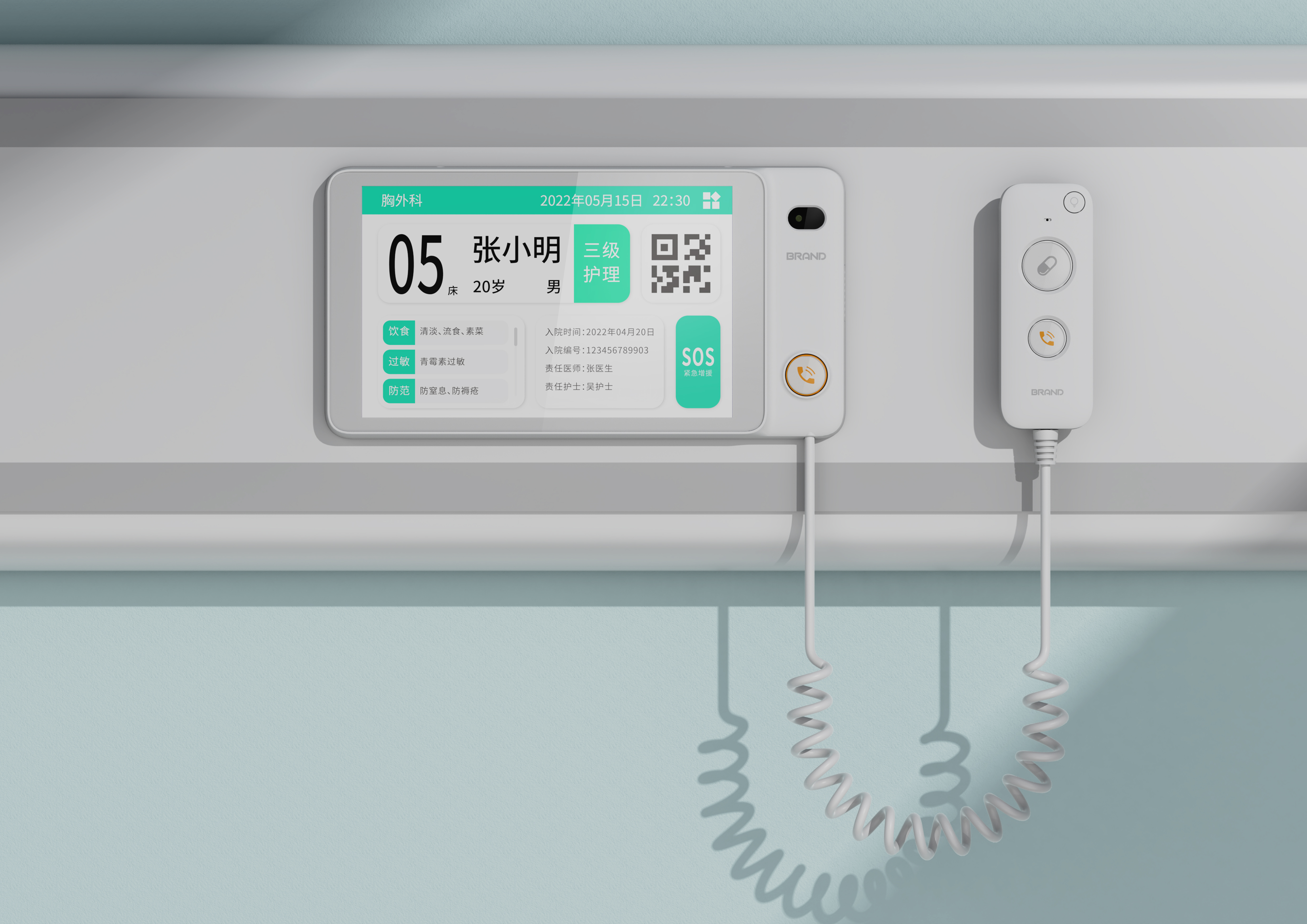 Wisdom medical treatment. The information panel. Ward extension，