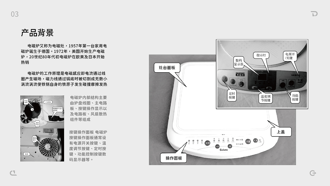 赋有氛围感地系列电磁炉，