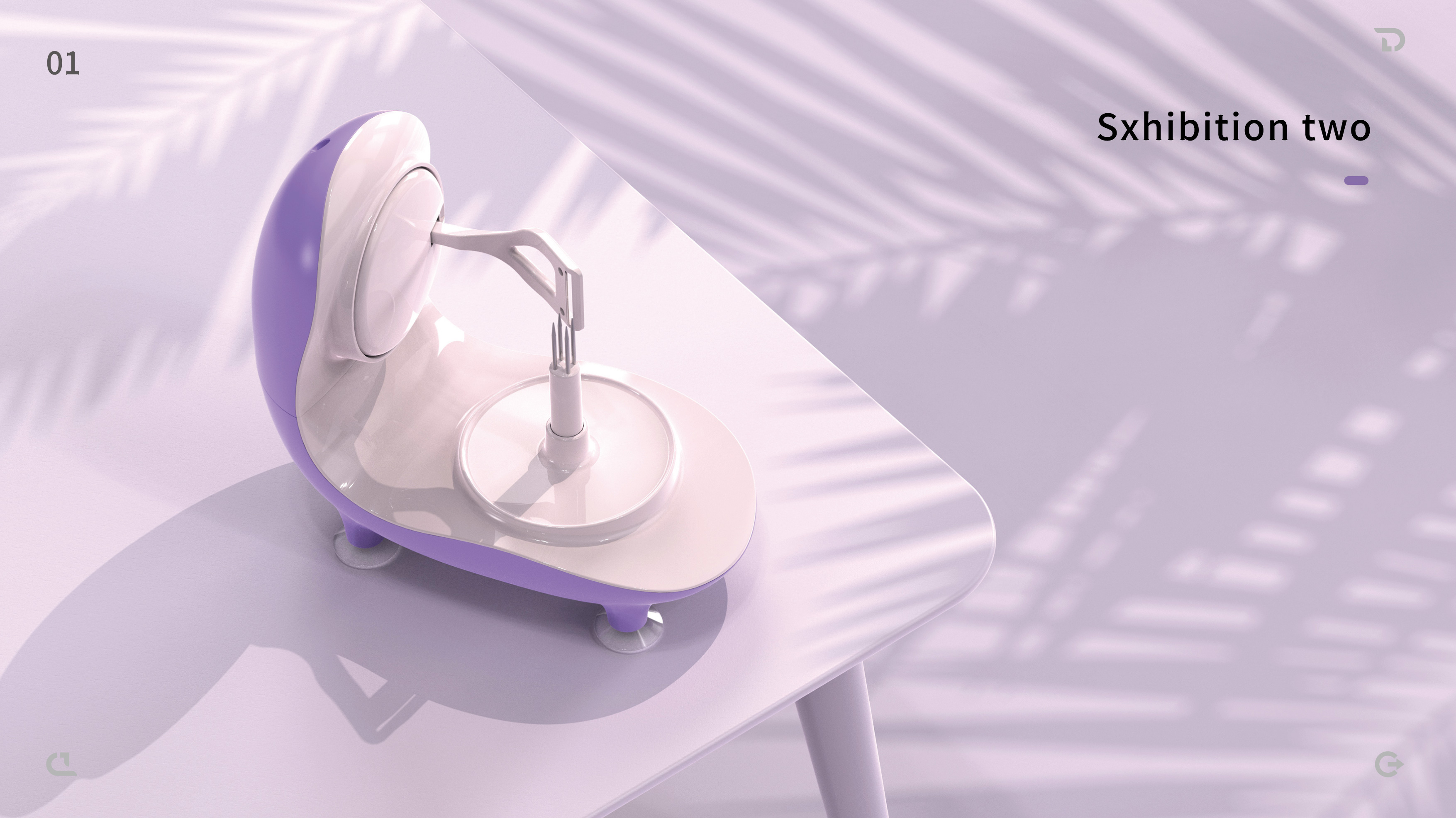 A peeler with fruit elements，