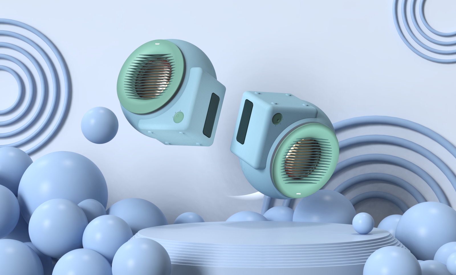 White electricity，Haier，product design，