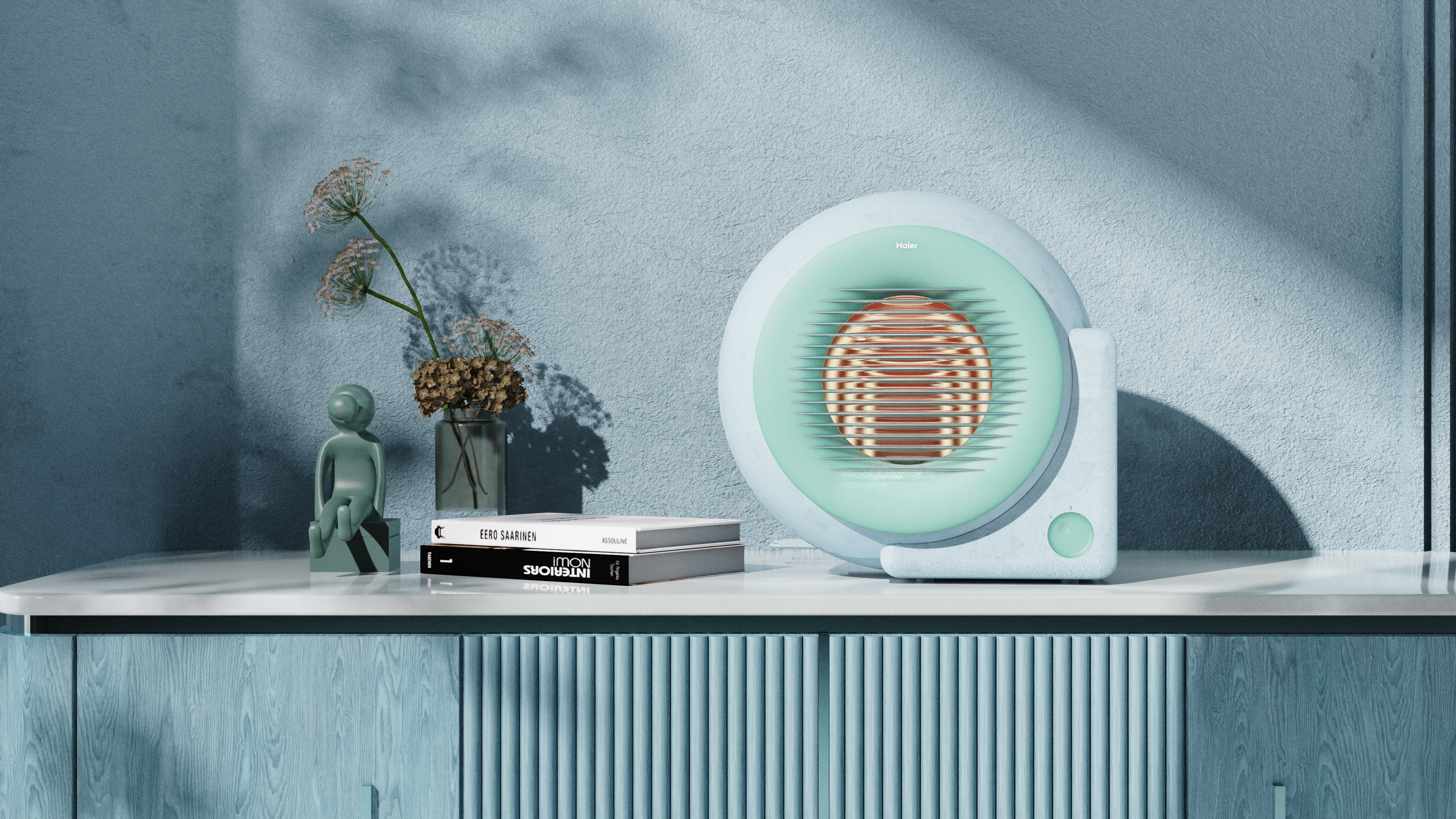 White electricity，Haier，product design，