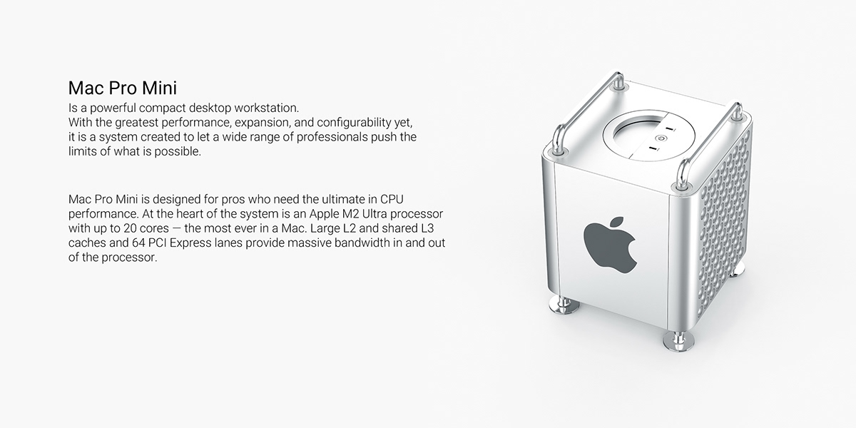 Mac Pro Mini，workstation，Chassis，Digital，