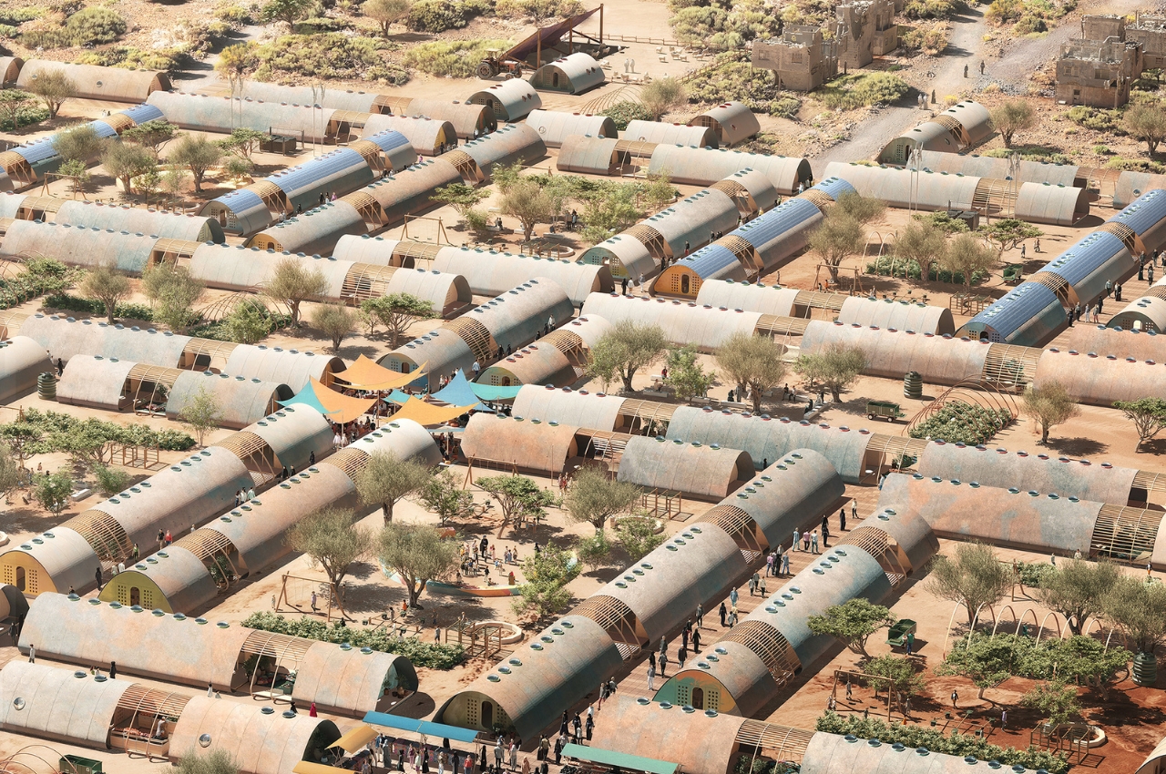 Architecture，environmental design，Temporary Avoidance Places，Interior design，