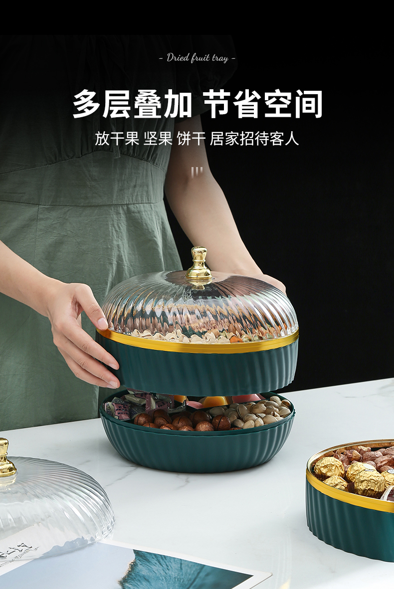 Light luxury，Fruit tray，Receive，Home department store，Daily products，Winter products，Spring Festival products，multi-storey，