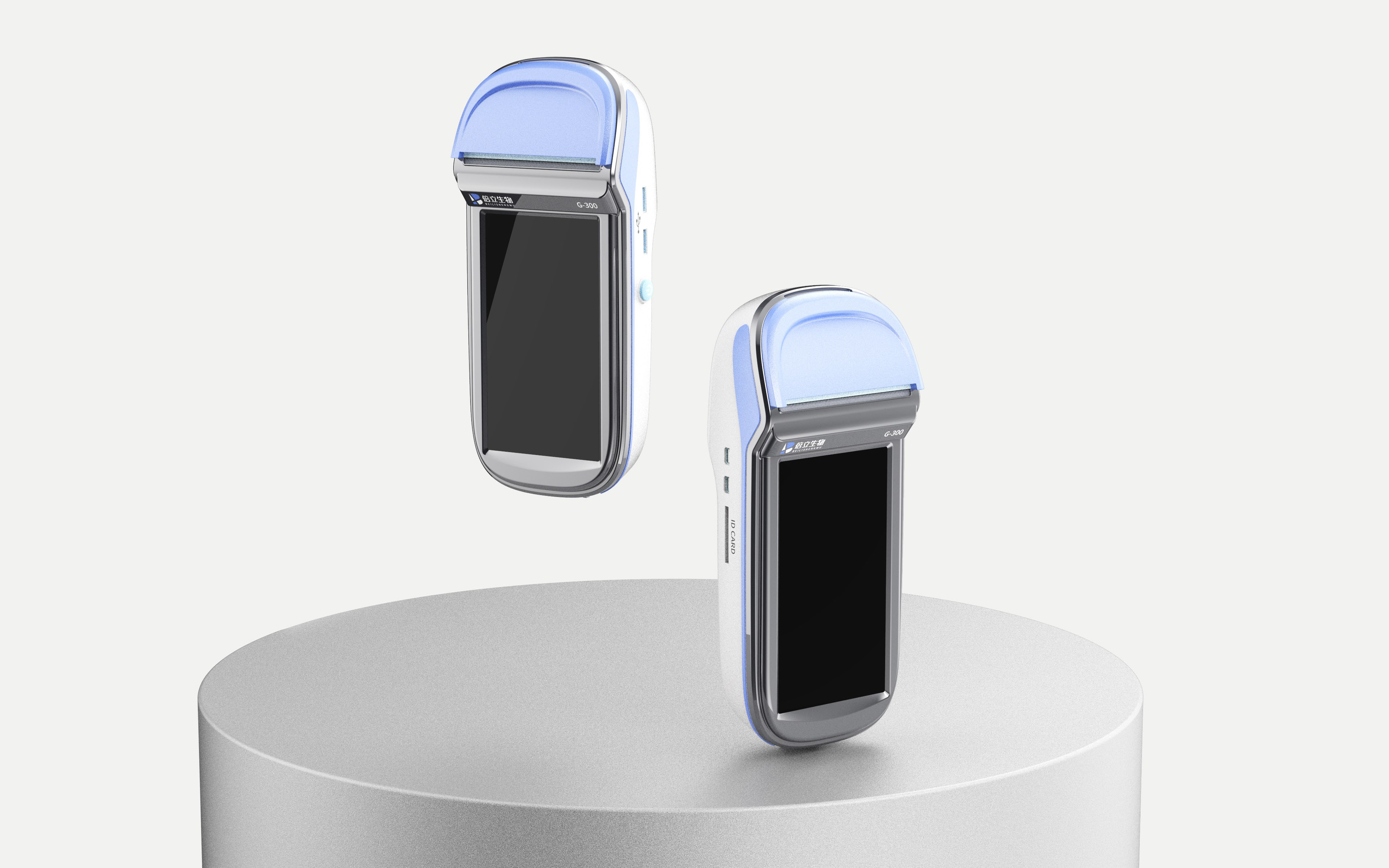 Dry type fluorescent immunoassay detector (hand-held)，