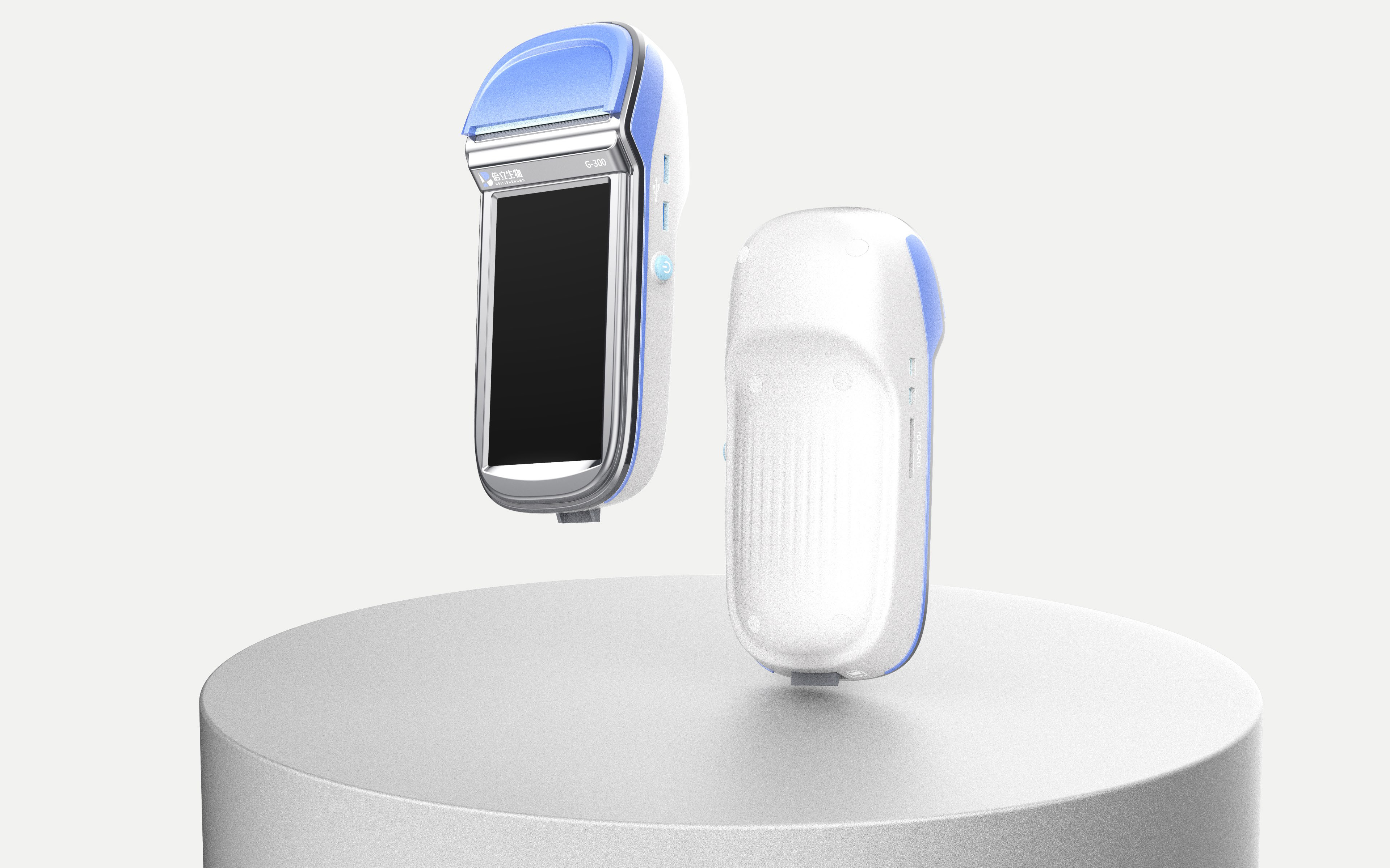 Dry type fluorescent immunoassay detector (hand-held)，