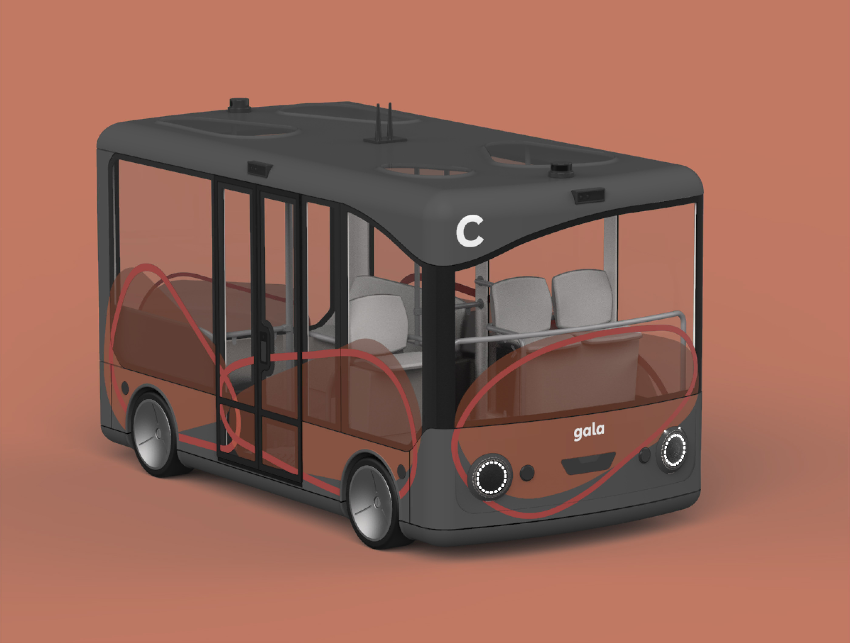 vehicle，bus，Gala，originality，