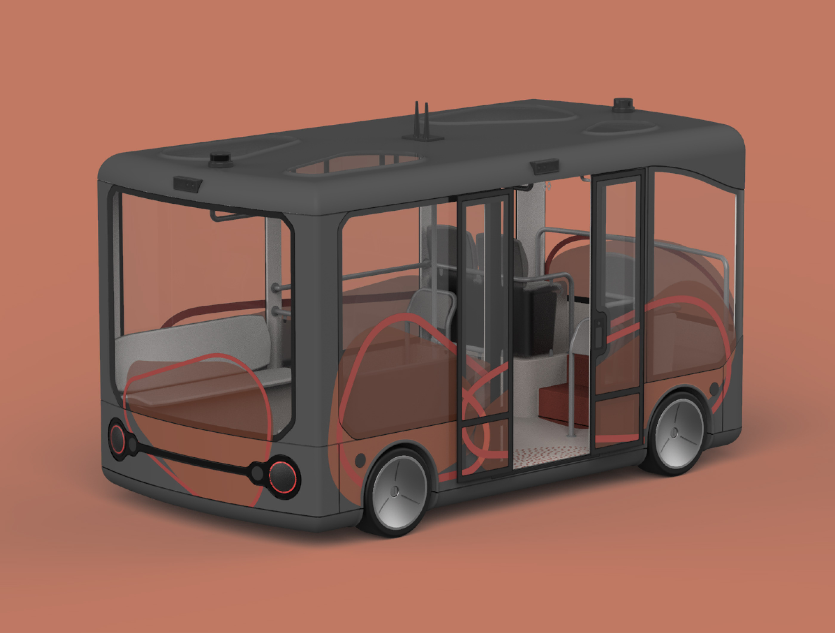 vehicle，bus，Gala，originality，