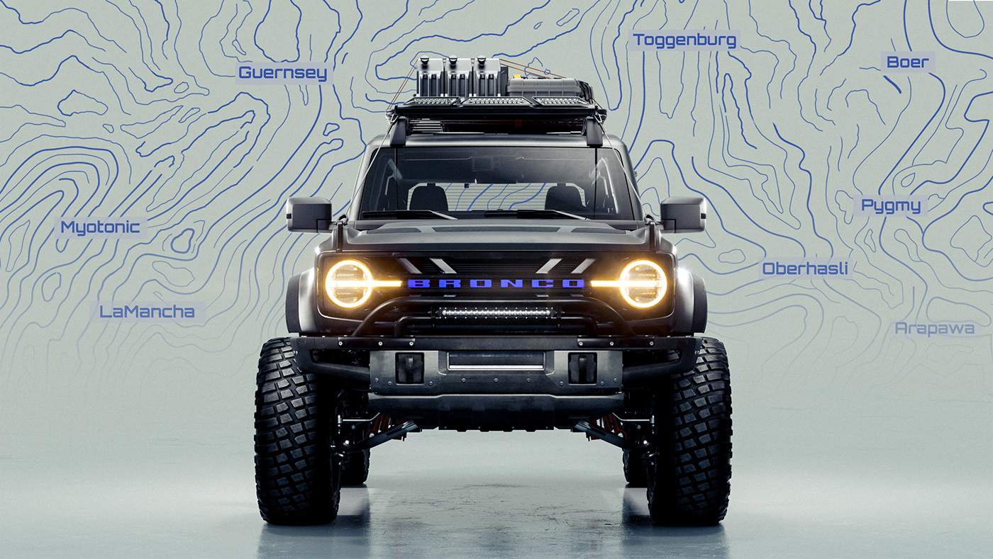 vehicle，BRONCO，Off-road vehicle，automobile，