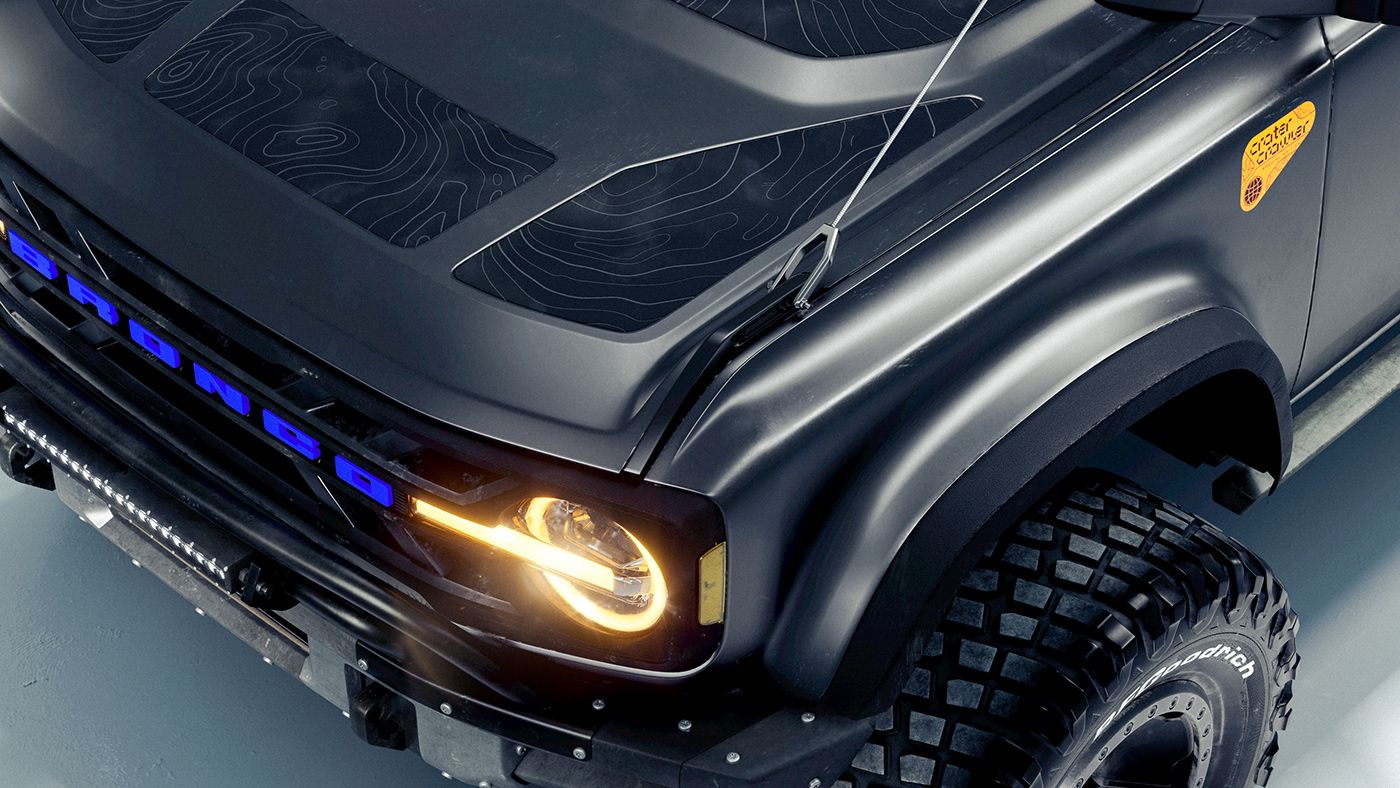 vehicle，BRONCO，Off-road vehicle，automobile，