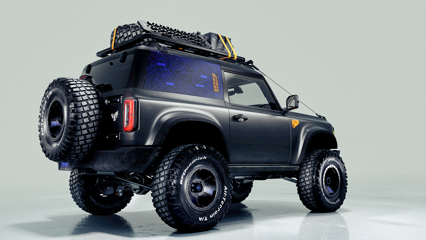 vehicle，BRONCO，Off-road vehicle，automobile，