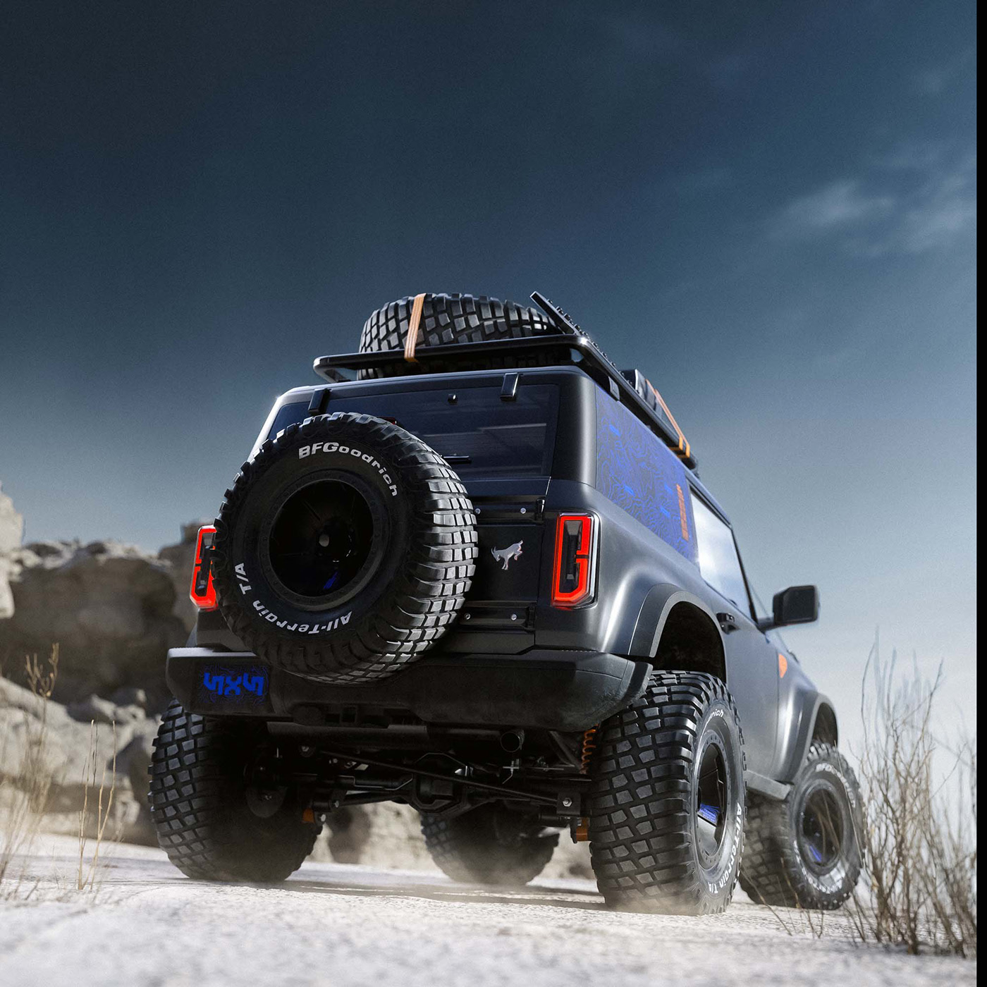 vehicle，BRONCO，Off-road vehicle，automobile，