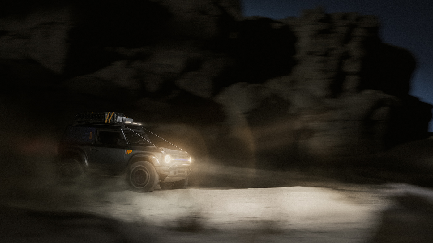 vehicle，BRONCO，Off-road vehicle，automobile，