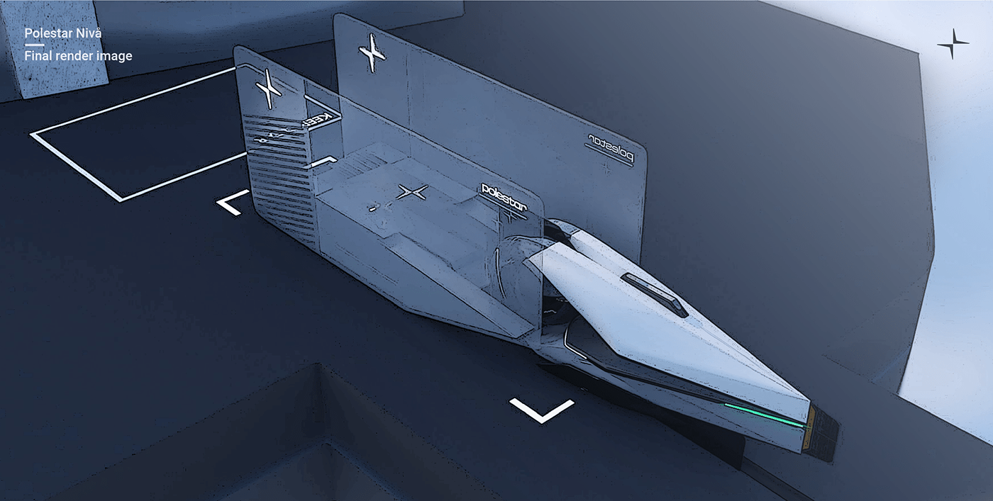 Polestar Nivå，vehicle，aircraft，industrial design，