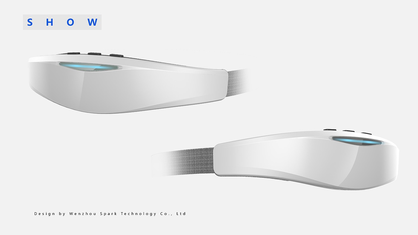 Head sleep instrument，Wearable device，product design，