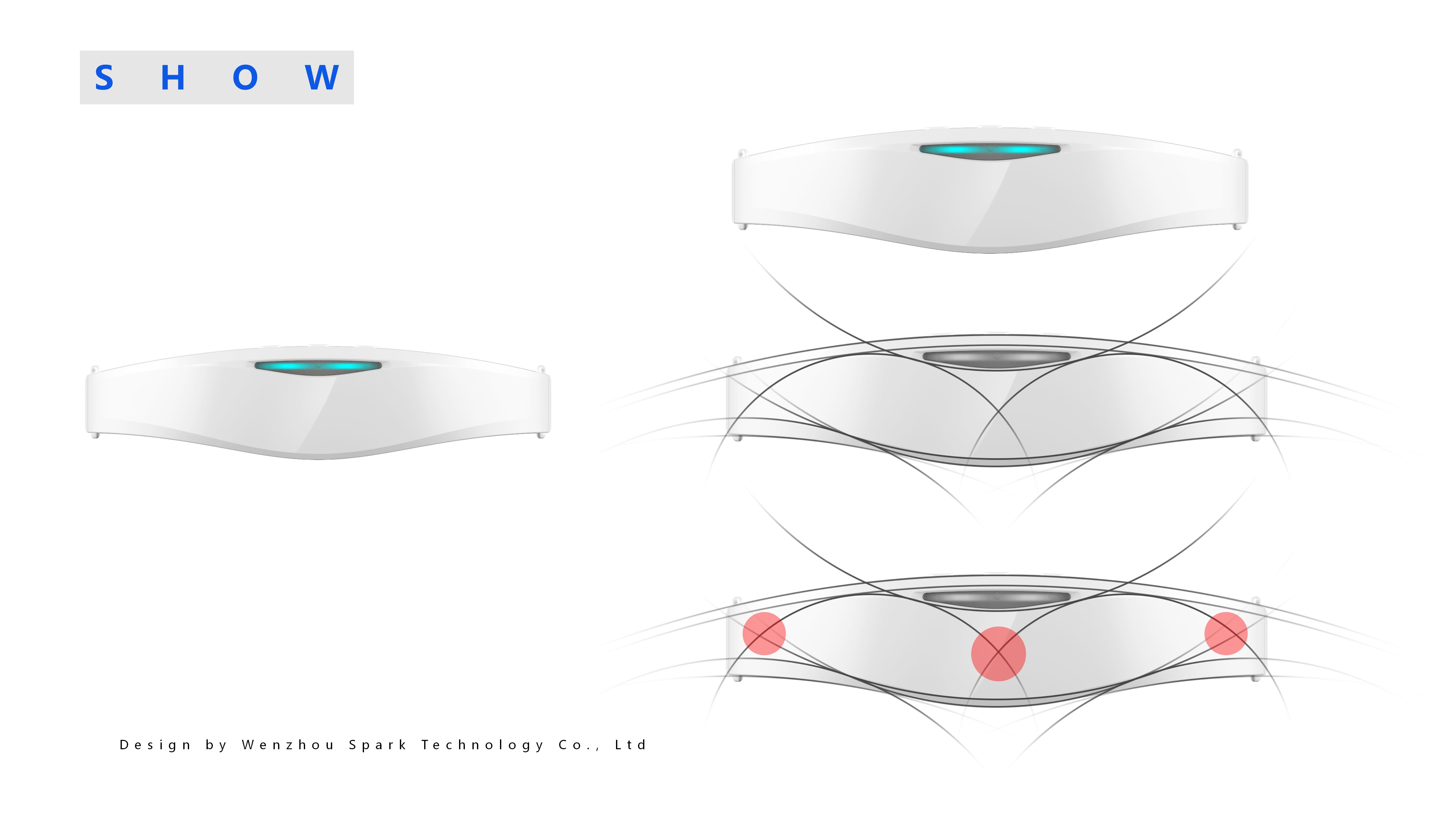 Head sleep instrument，Wearable device，product design，