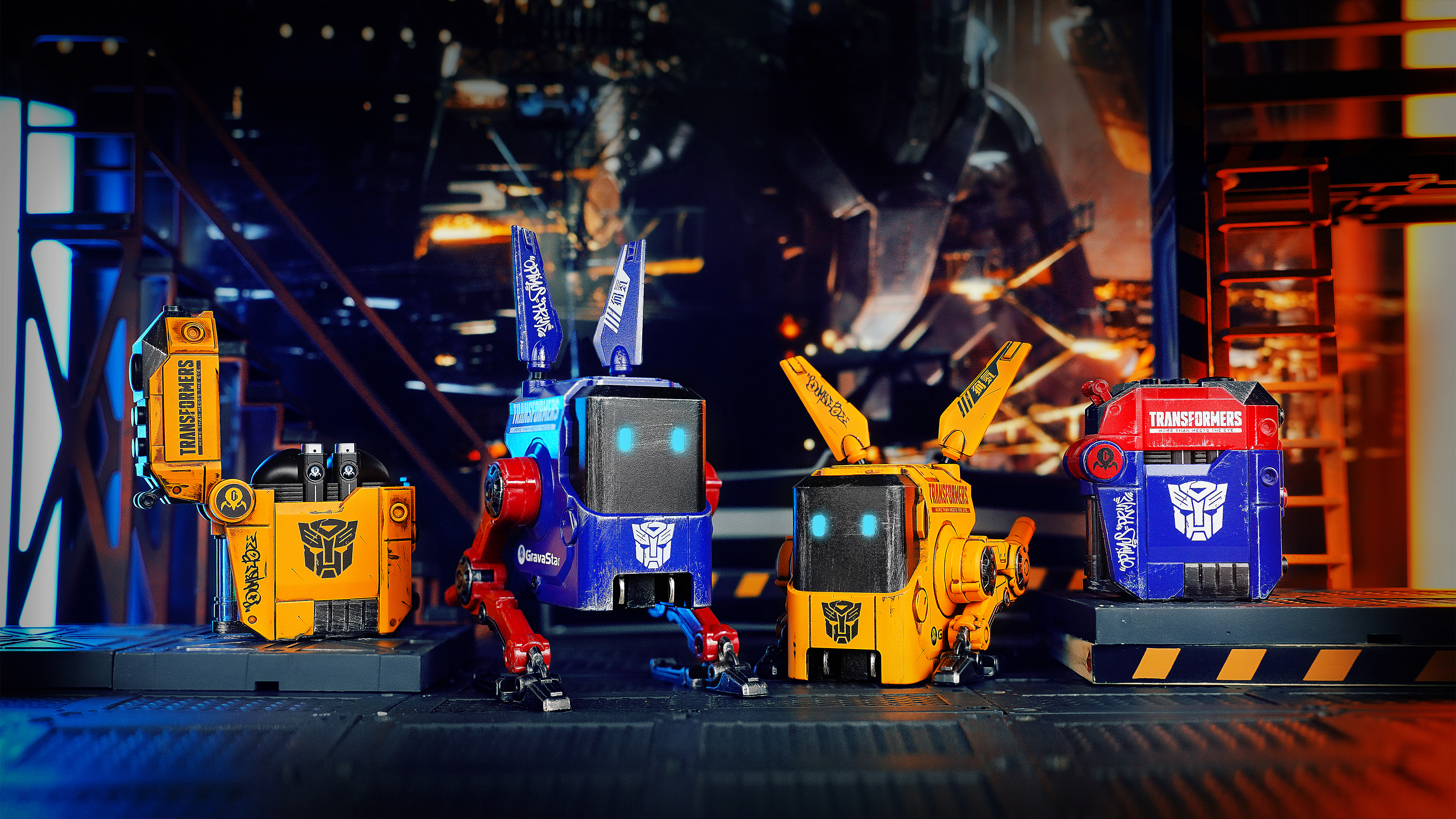 Adapter，Mecha，industrial design，Tide play，Gravity planet，Table setting，War damage，Transformers，