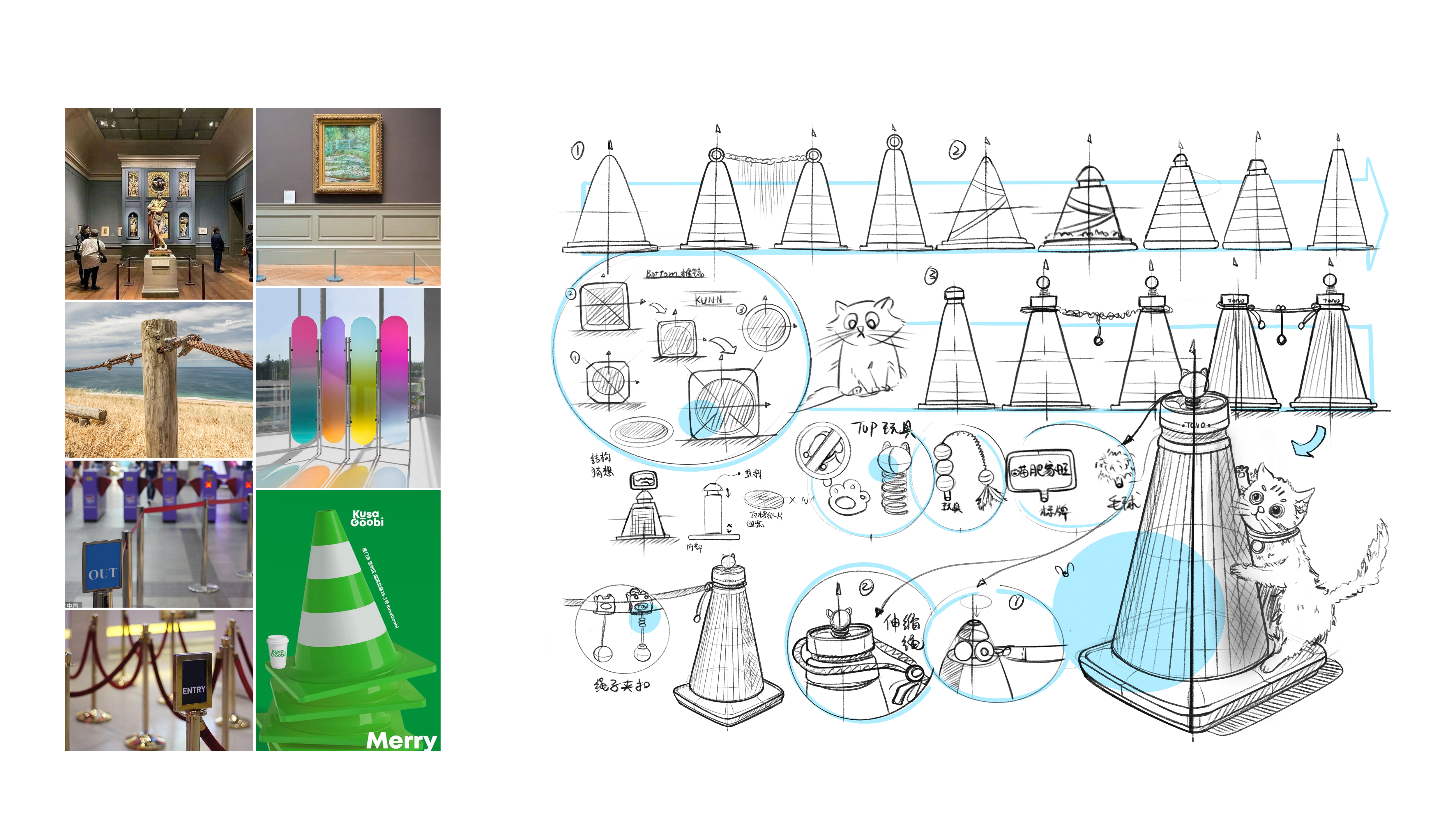 product design，industrial design，Pets，cat，Cat scratch board，original，keyshot，Render，