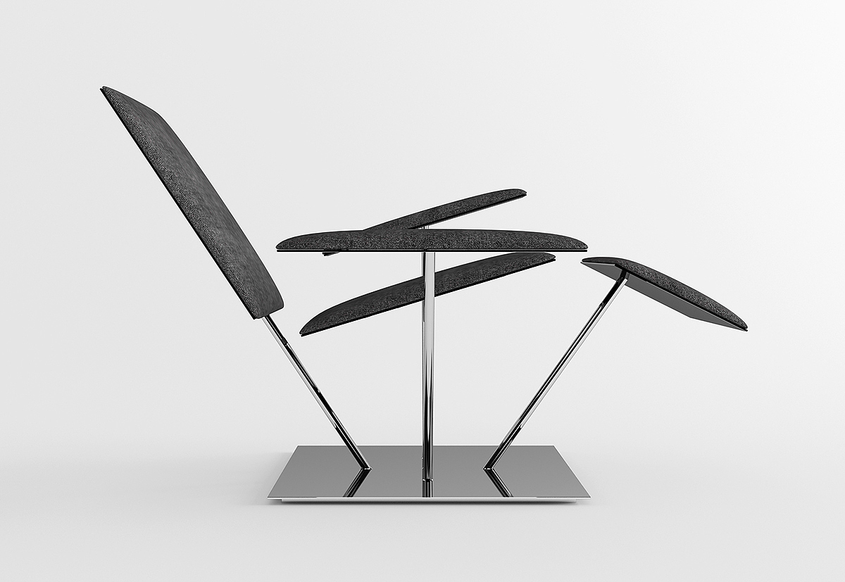 furniture，chair，conceptual design，deck chair，