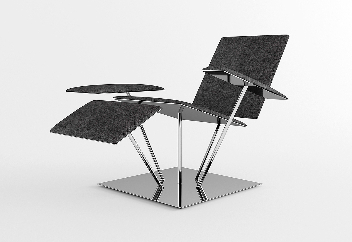 furniture，chair，conceptual design，deck chair，