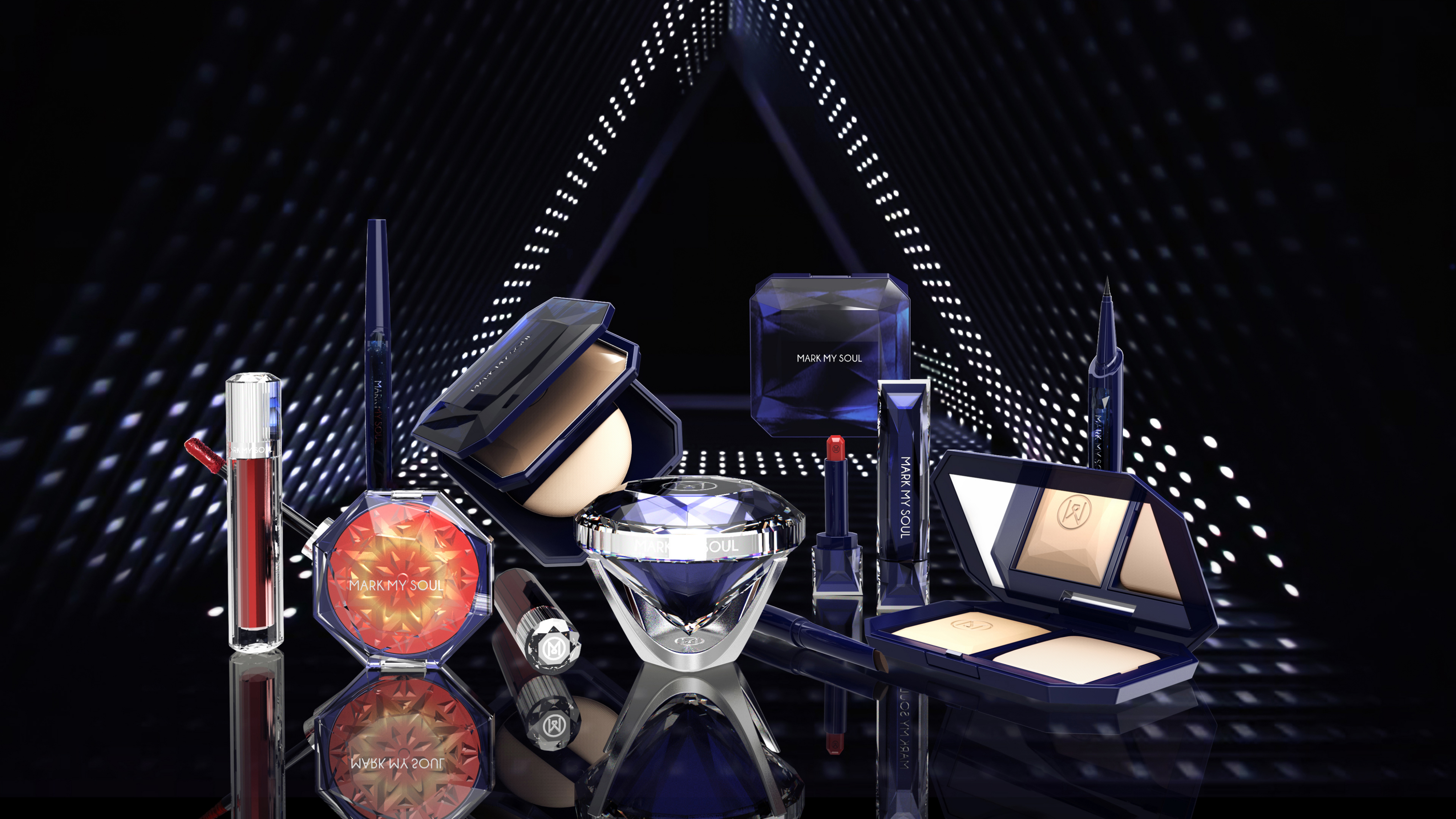 Beauty makeup，Private mold design，Cosmetics，