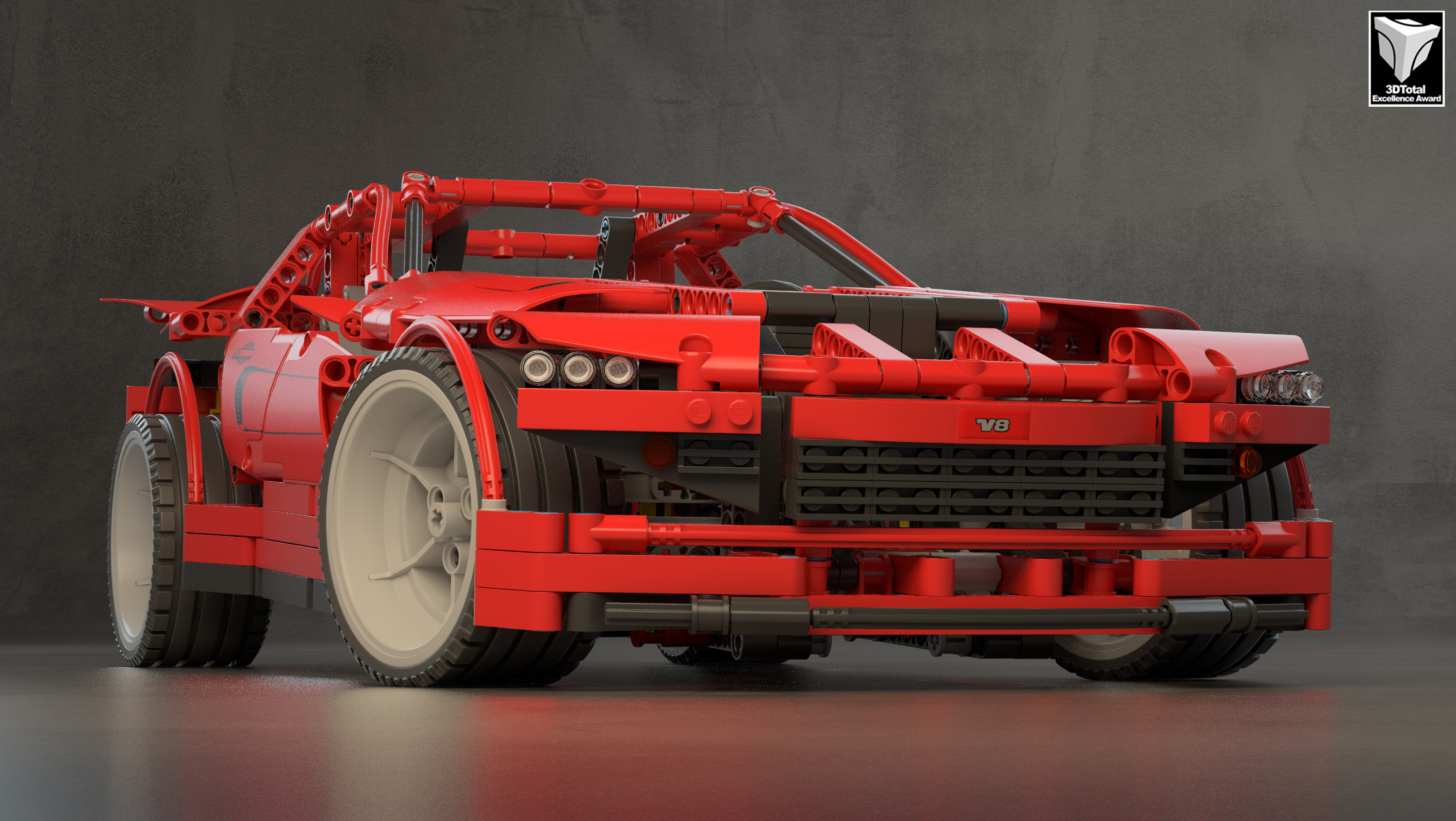 Toys，Lego，Model，Render，