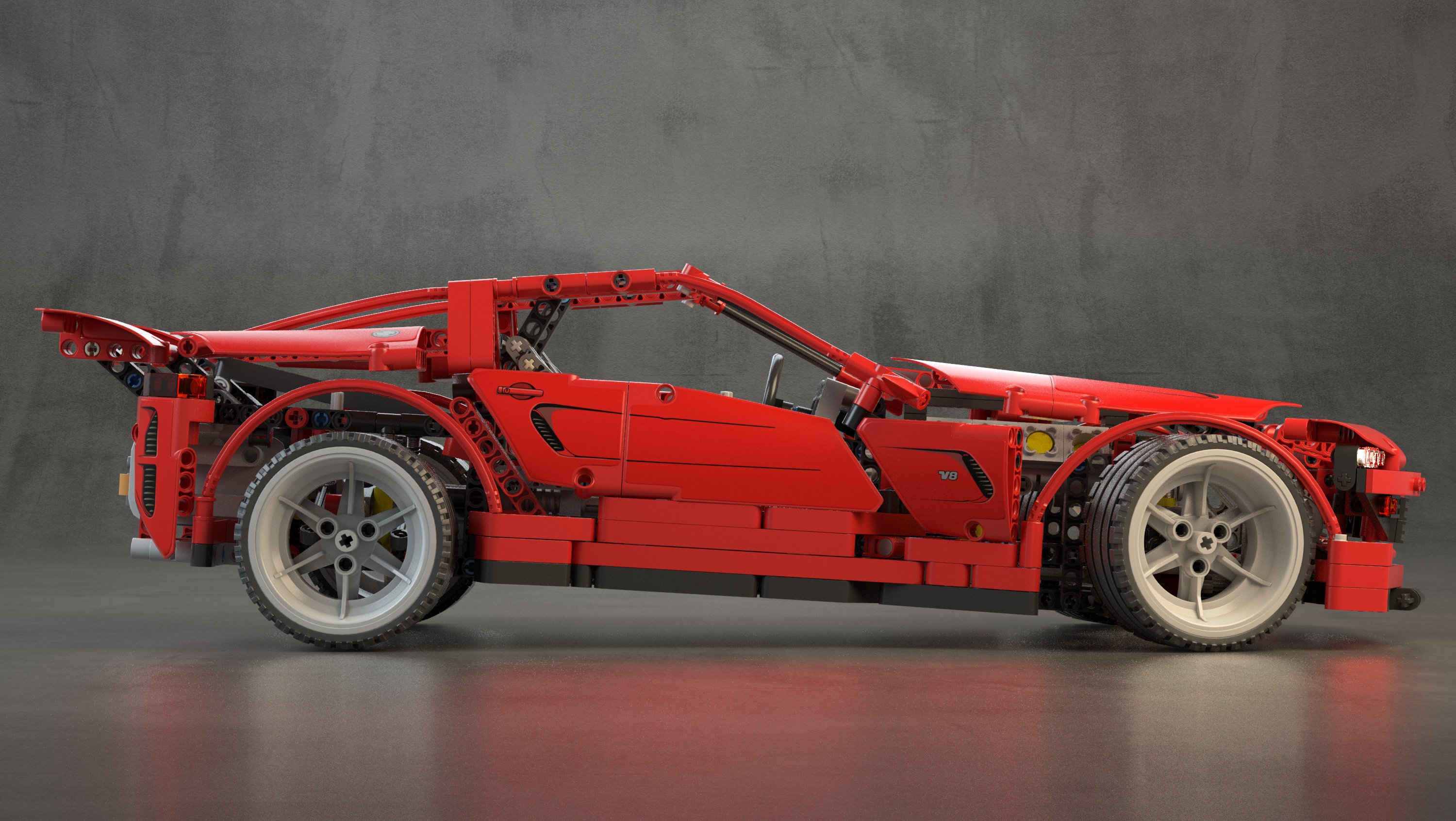 Toys，Lego，Model，Render，