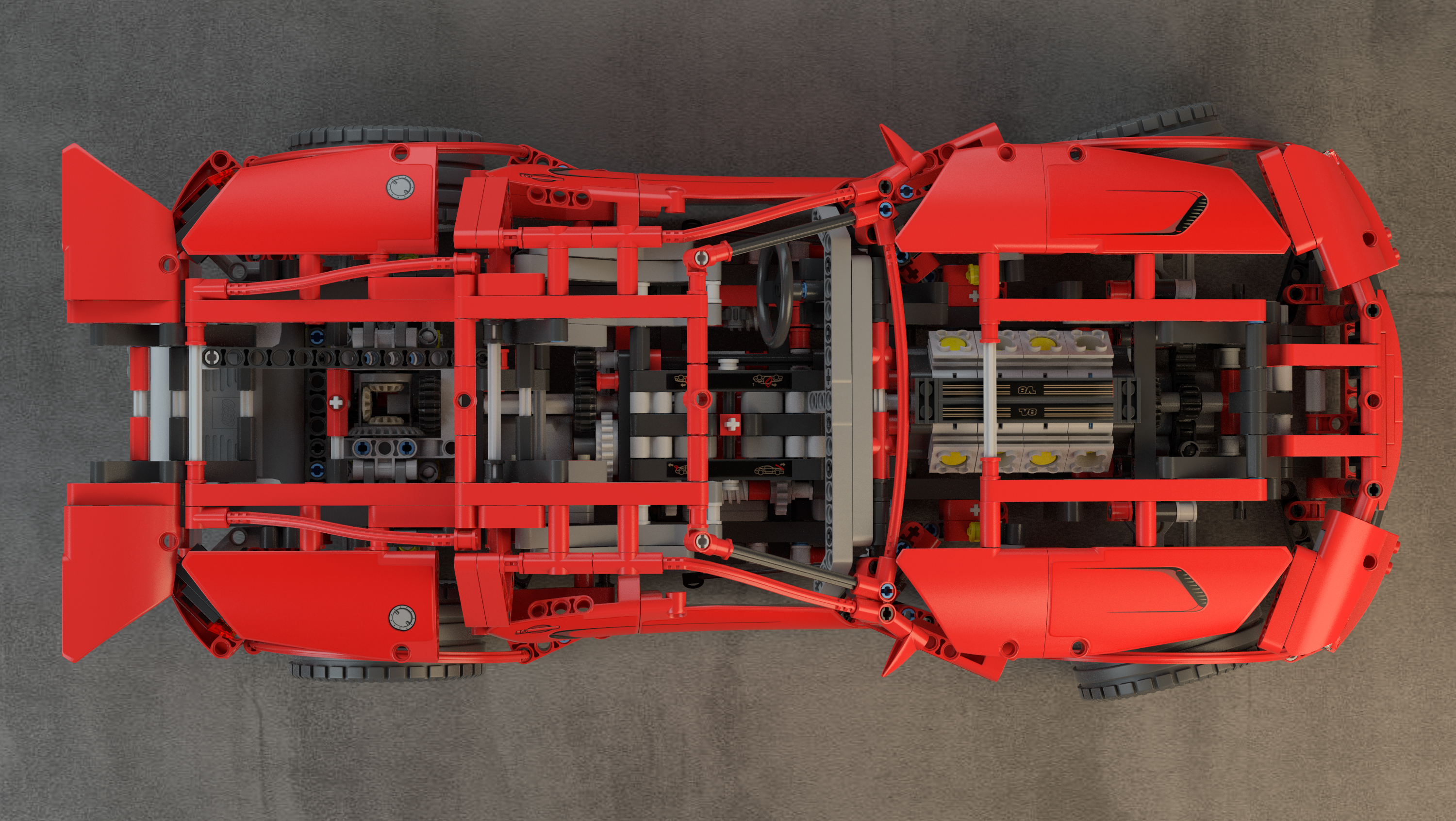 Toys，Lego，Model，Render，