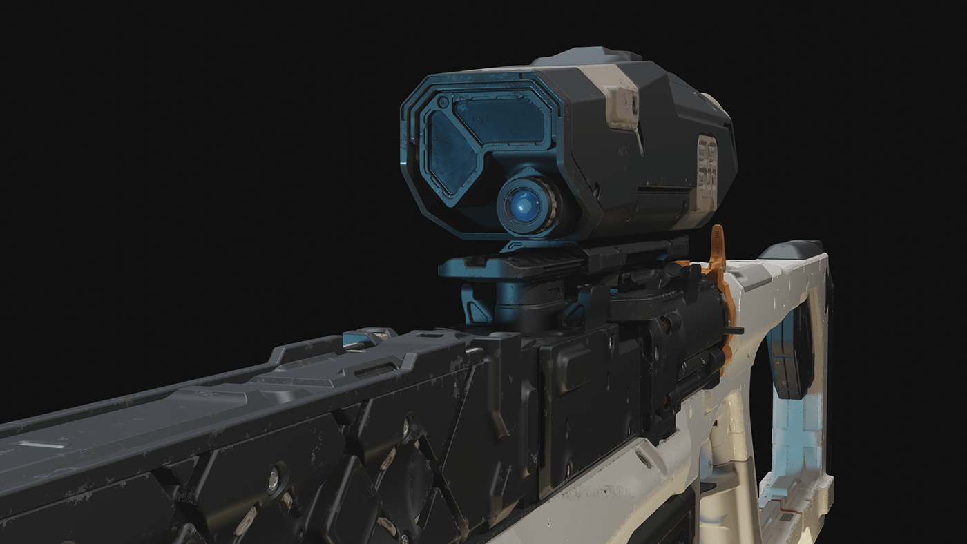 arms，Model Gun，conceptual design，Game props，