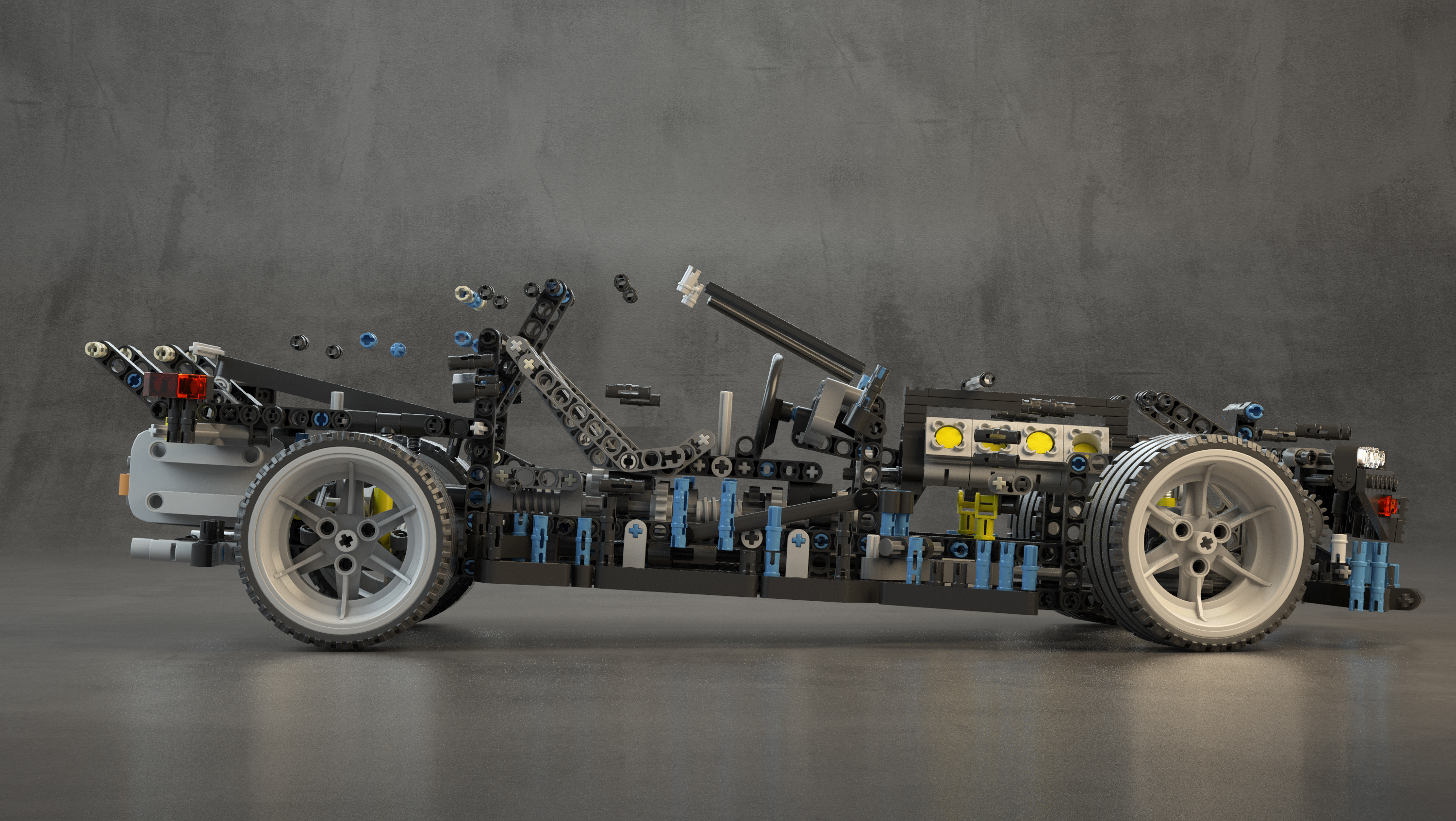 Toys，Lego，Model，Render，