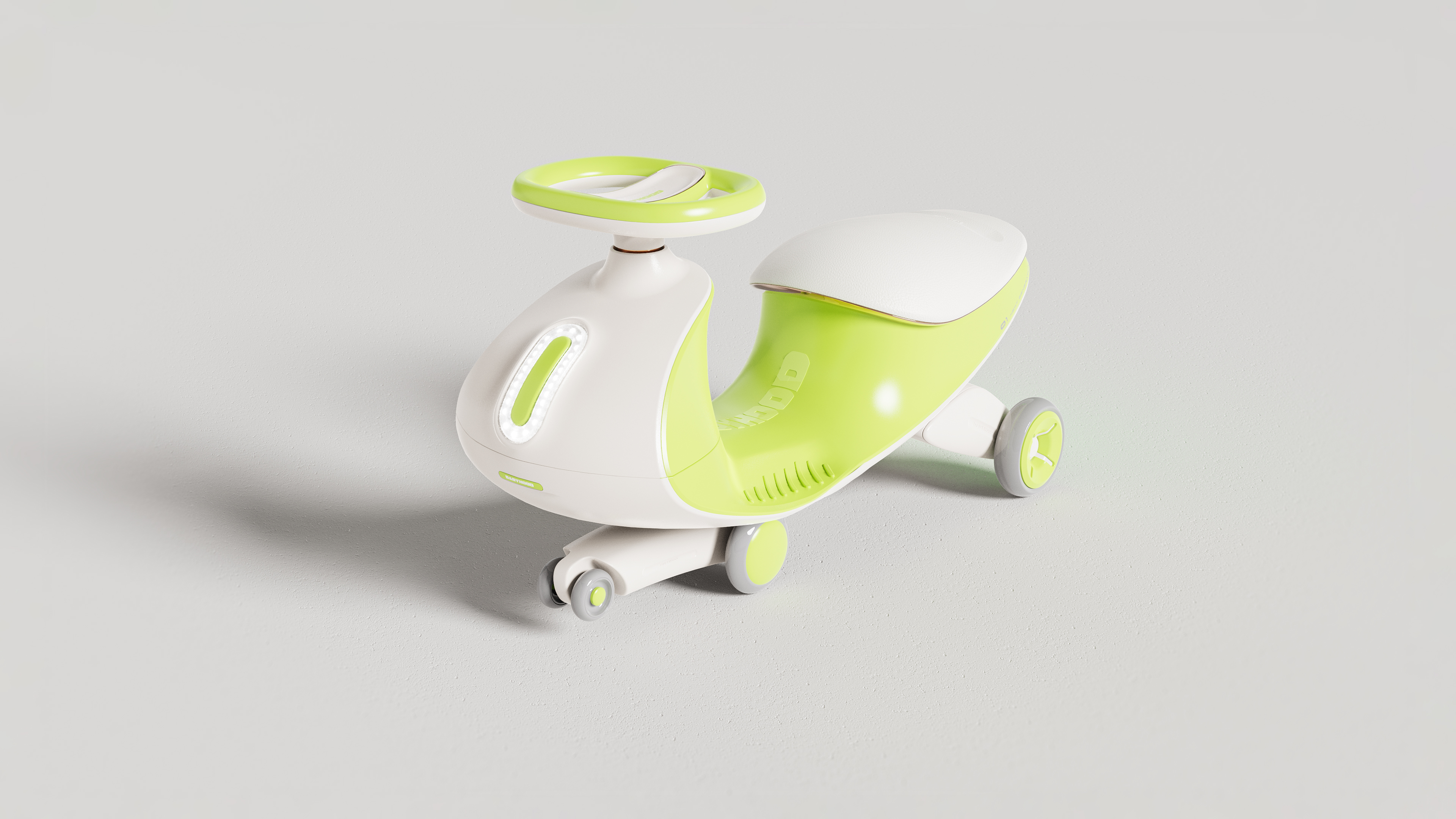 Appearance design，Structural design，product design，swing car，Children's toy car，Children's car design，