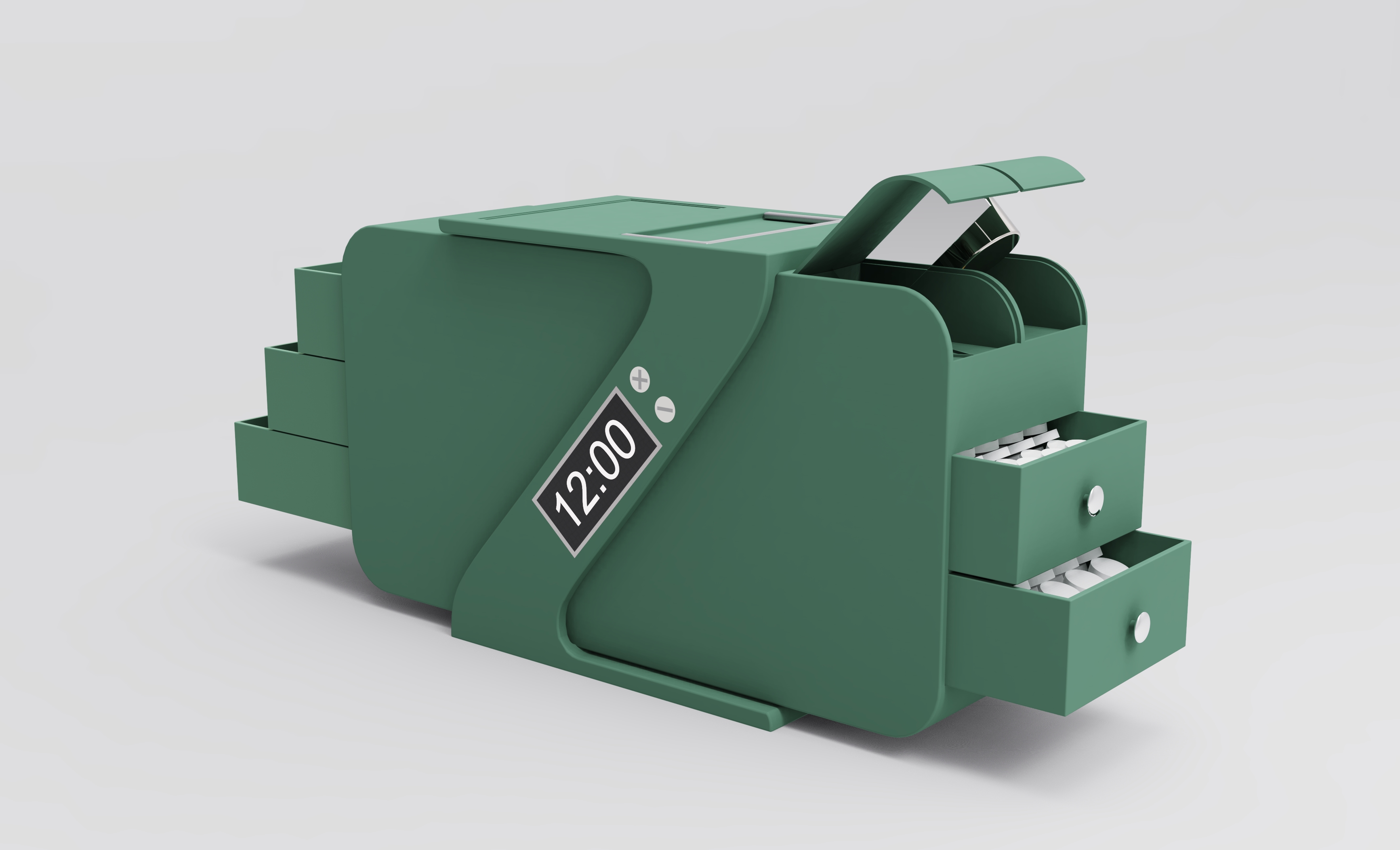 Medicine box, multi-function medicine box, home, medical，