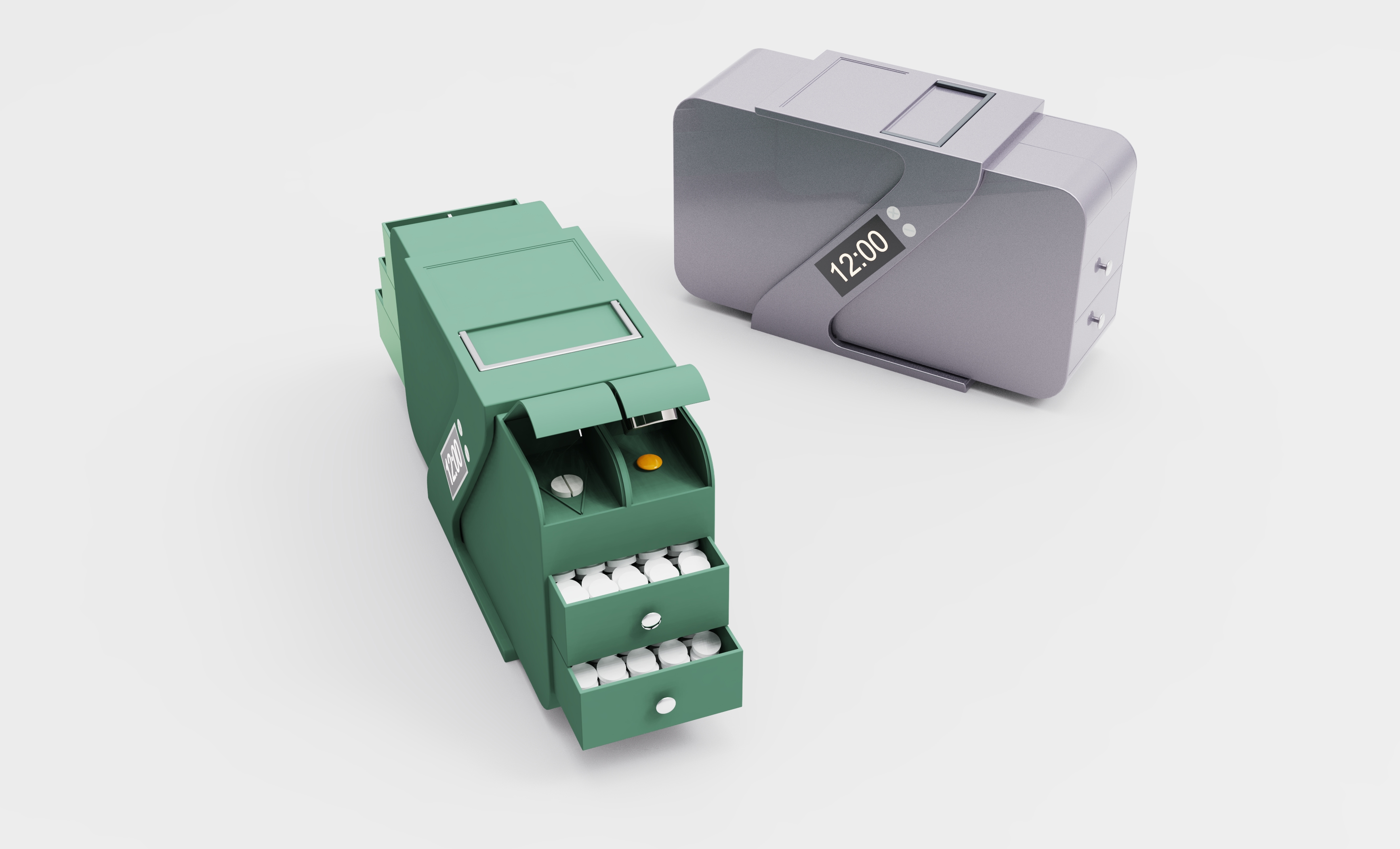 Medicine box, multi-function medicine box, home, medical，