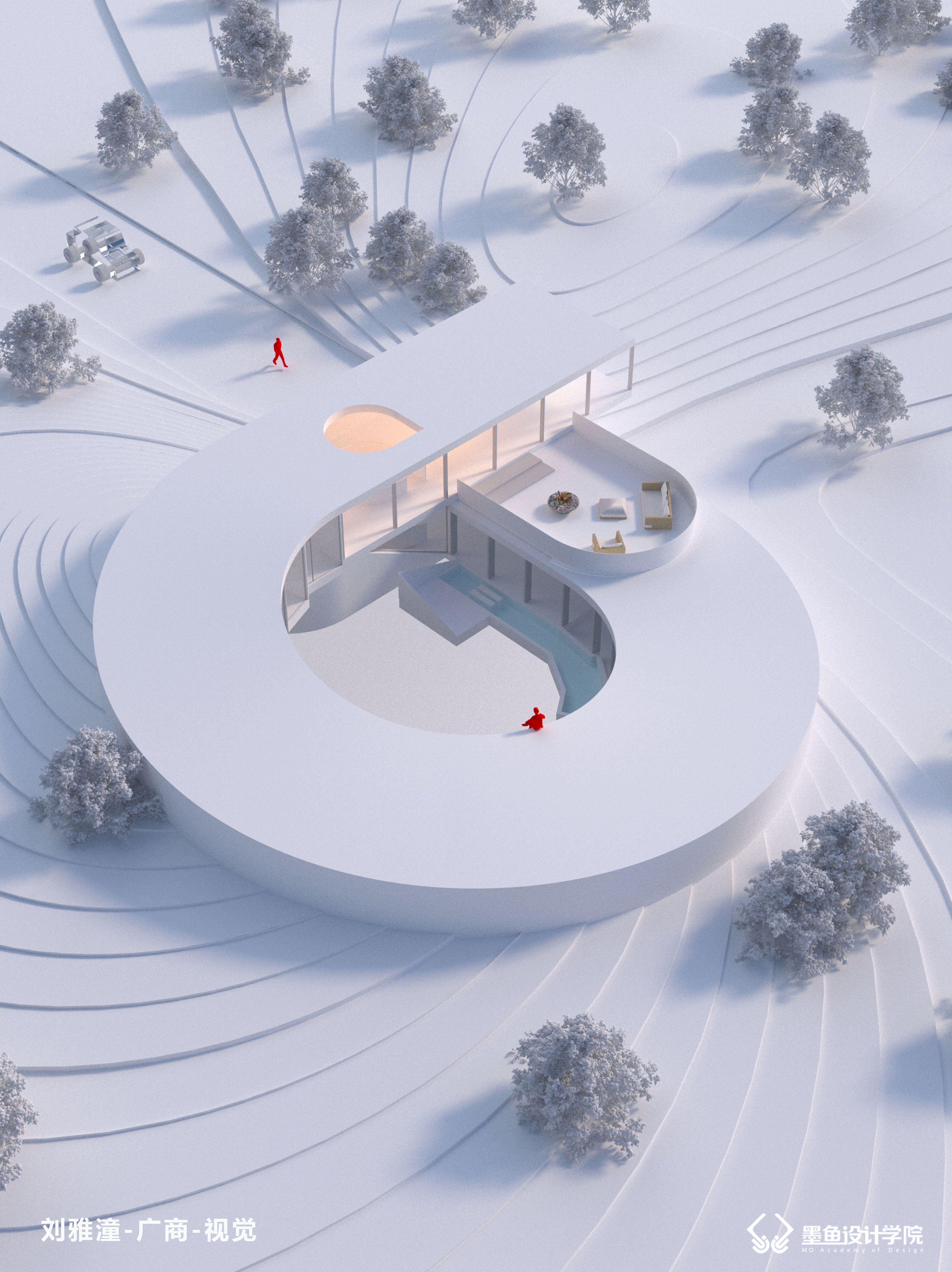 environmental design，Cuttlefish Design Institute，Architectural design，environmental design ，design sketch，space design ，design sketch，