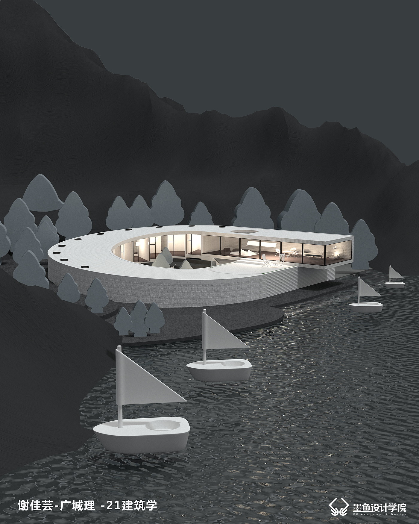 environmental design，Cuttlefish Design Institute，Architectural design，environmental design ，design sketch，space design ，design sketch，
