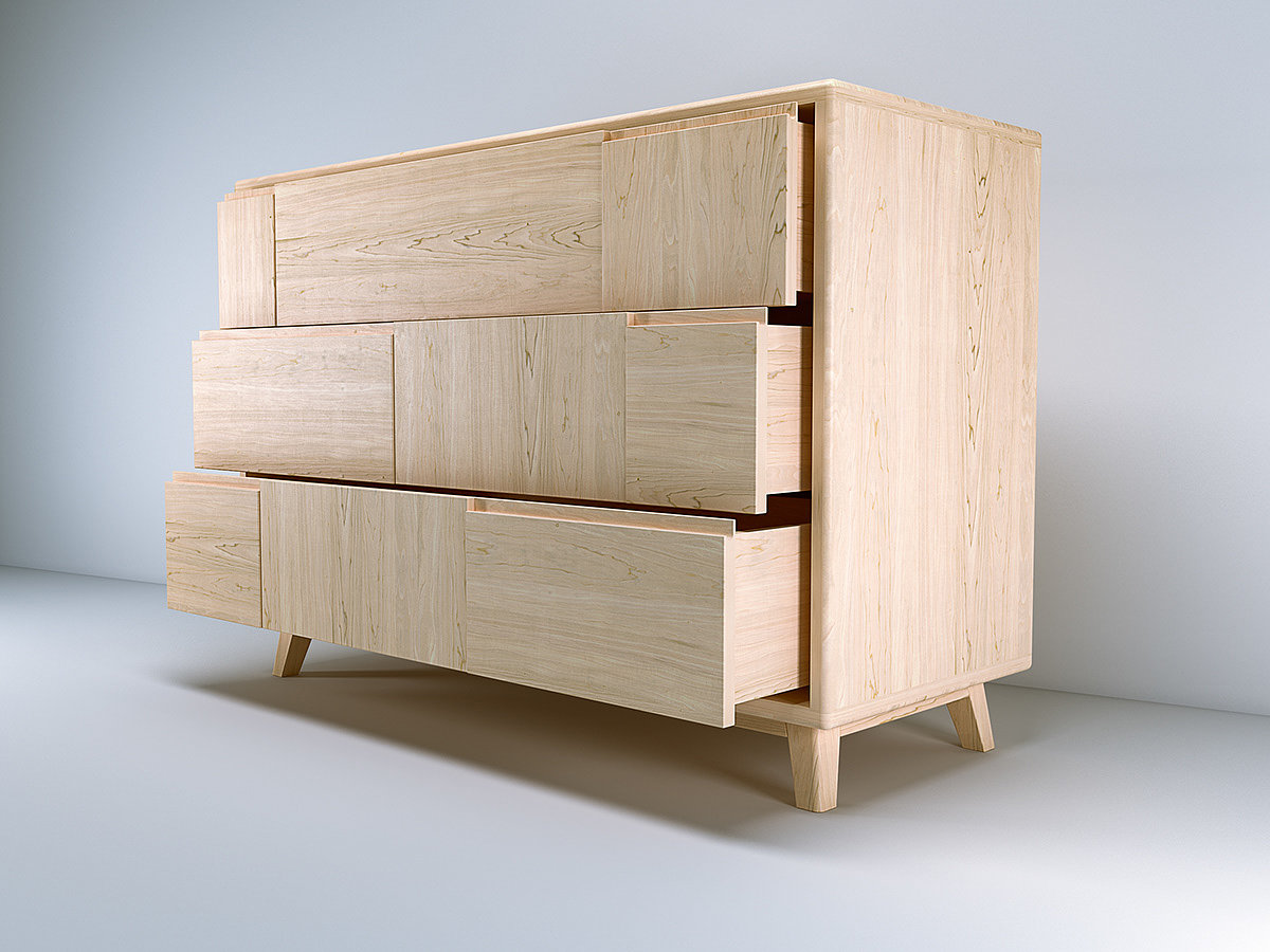 oak，furniture design ，