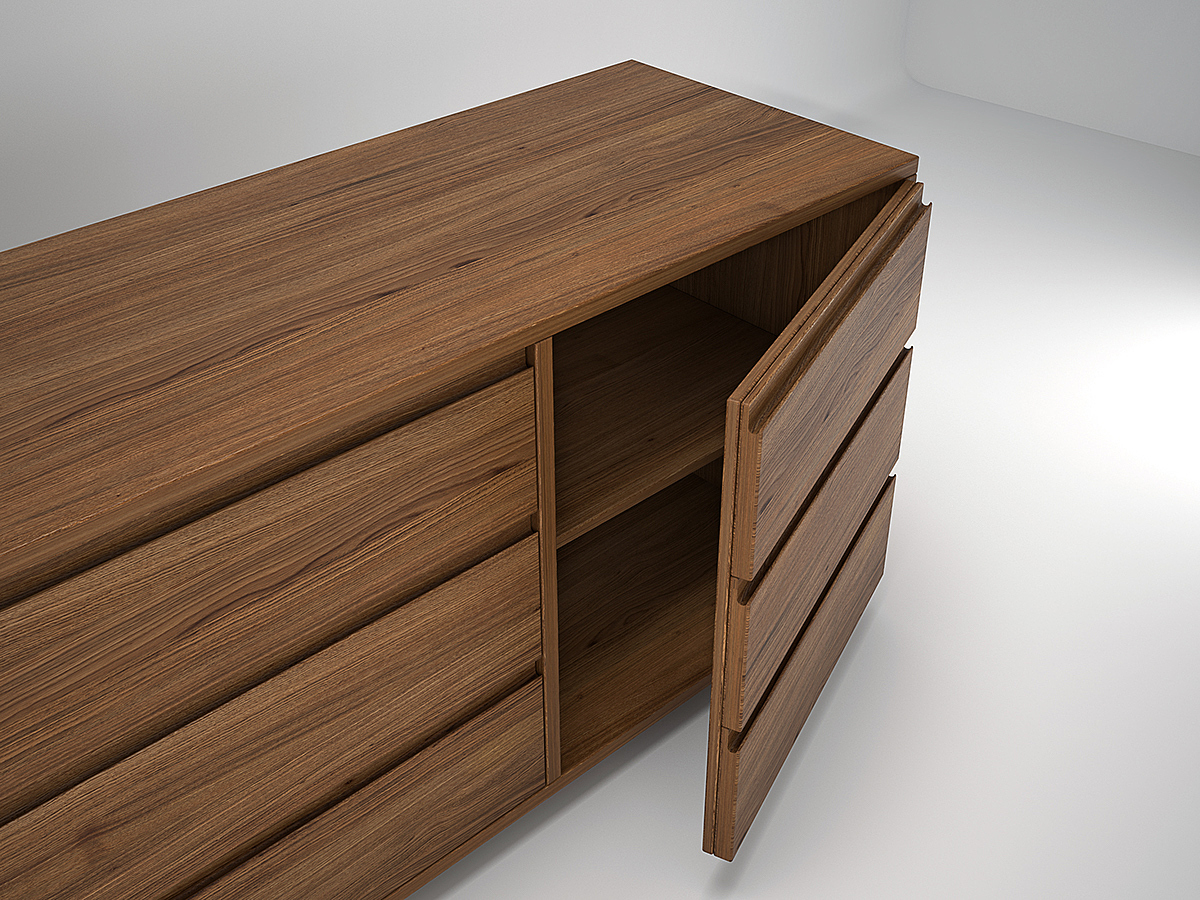 oak，furniture design ，