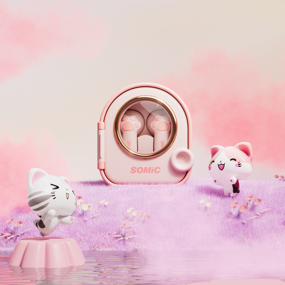 Cat claw，lovely，headset，gift，