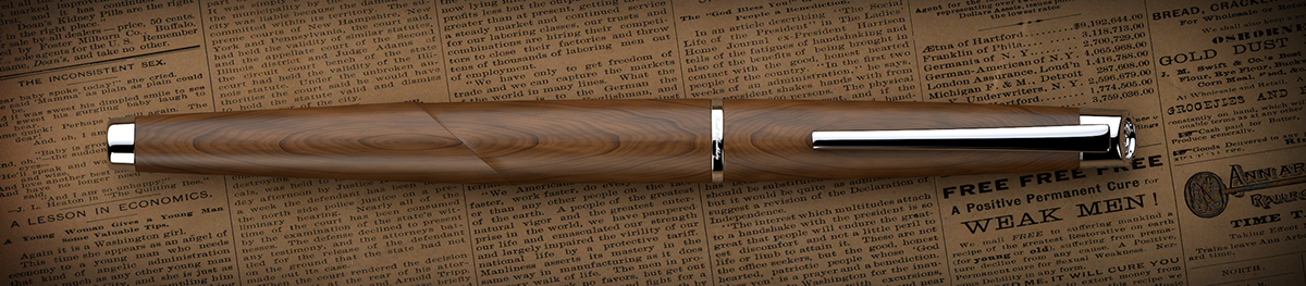 Wooden writing pen，Pen，