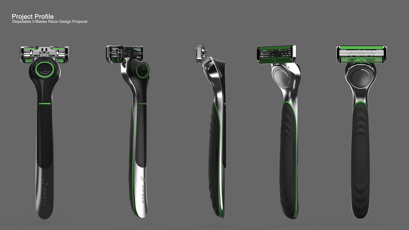 Hand drawn，razor，Korean brand，Dorco，