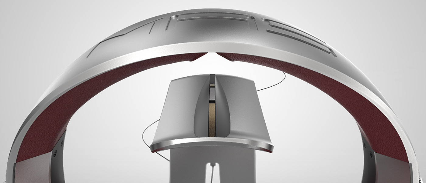Leatherwear，conceptual design，headset，