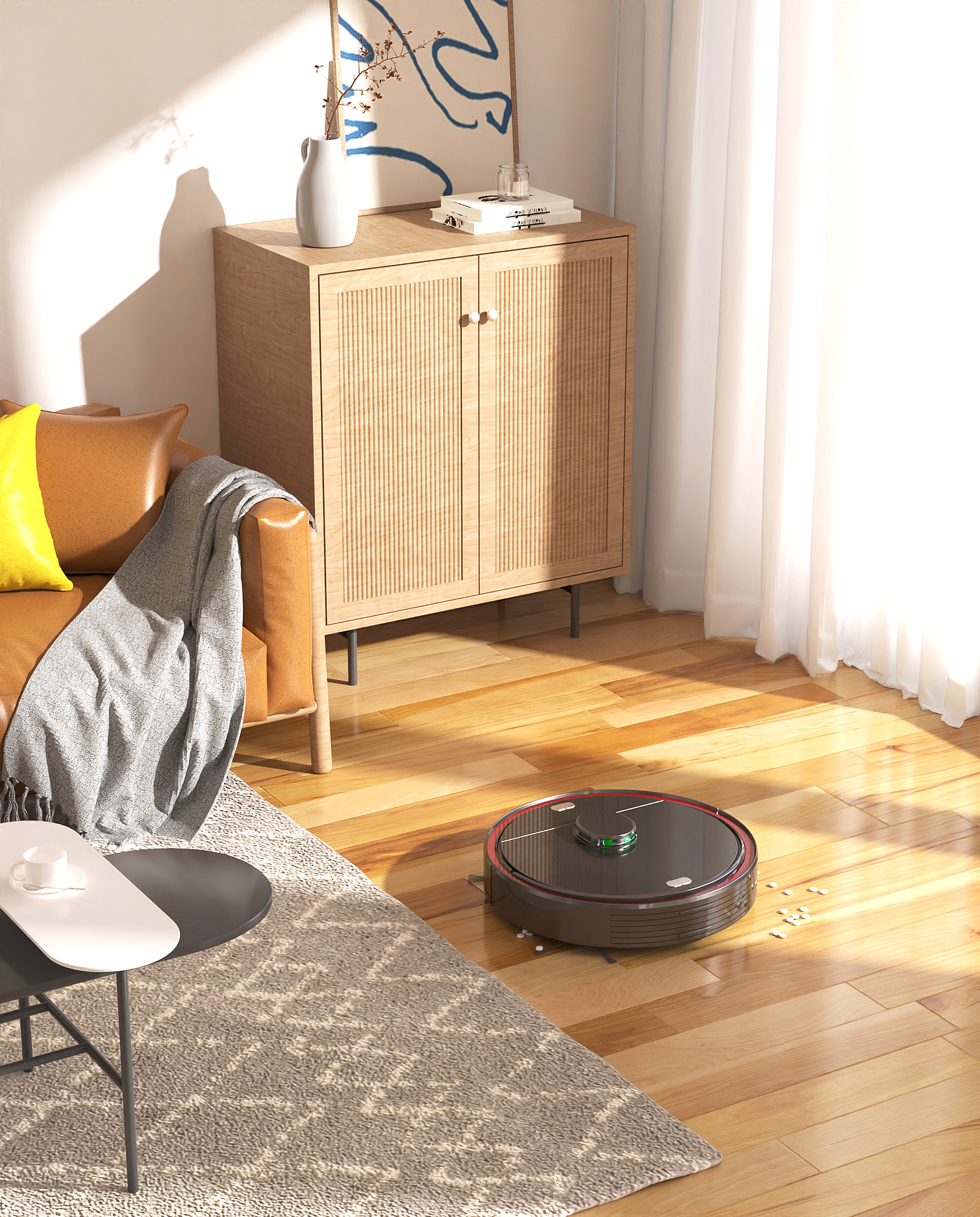 Sweeping robot, home，