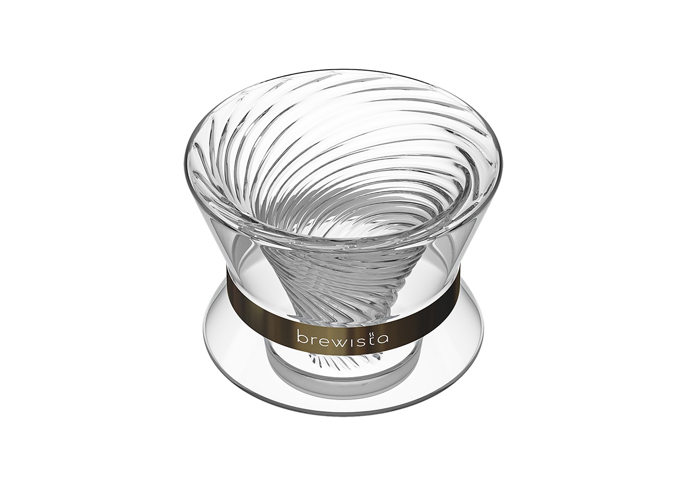 【2021 当代好设计金奖】Brewista Artisan 图兰朵双层水晶玻璃滤杯组 - 普象网
