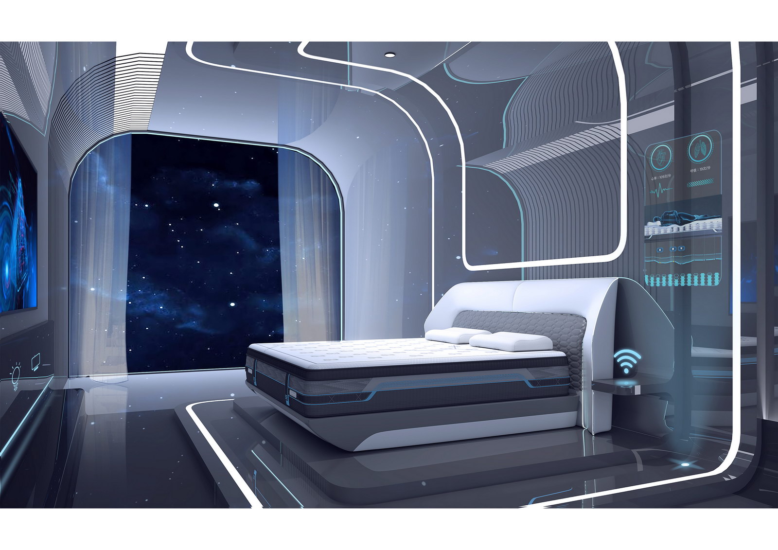 Bedroom furniture and bedding，Gold Award for contemporary good design，